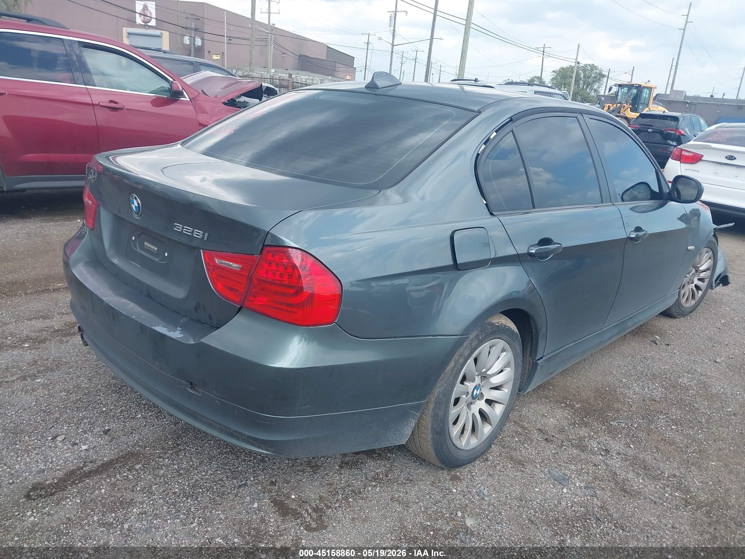 2009 Bmw 328i   Blue vin: WBAPH77509NL82836