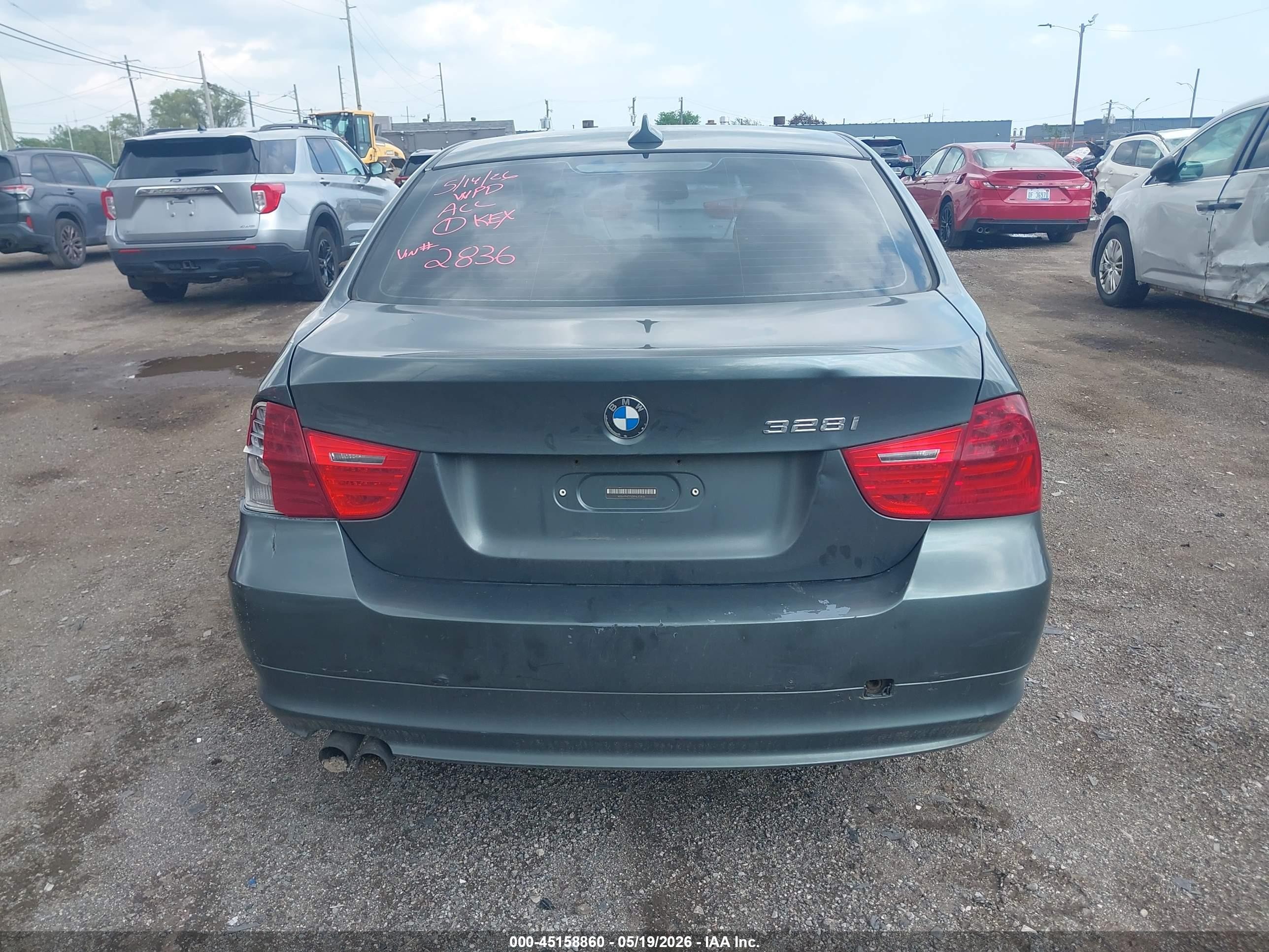 2009 Bmw 328i   Blue vin: WBAPH77509NL82836