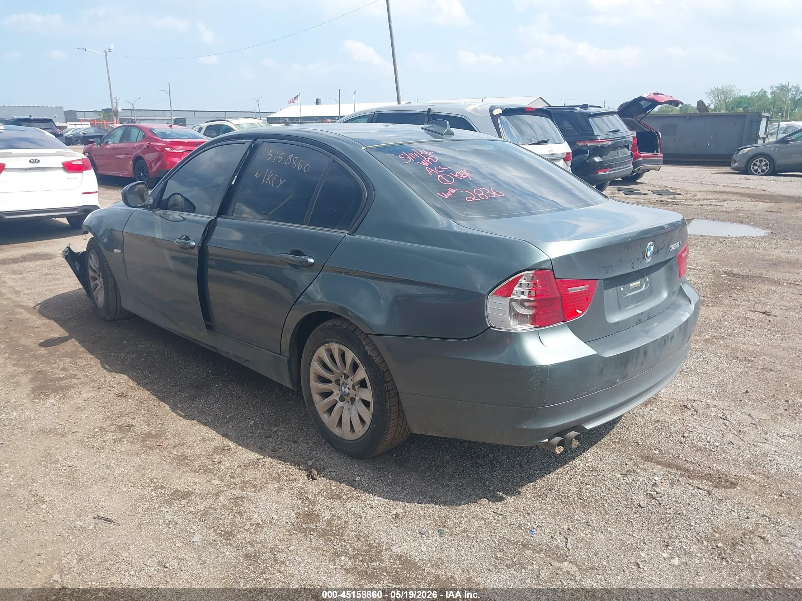 2009 Bmw 328i   Blue vin: WBAPH77509NL82836