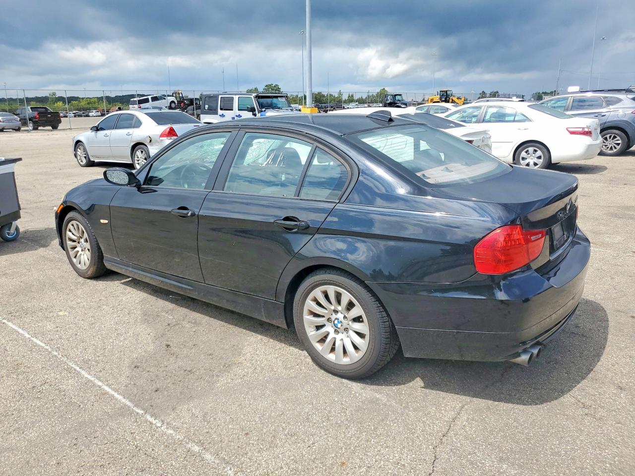 2009 Bmw 328 I Black vin: WBAPH77529NM28103