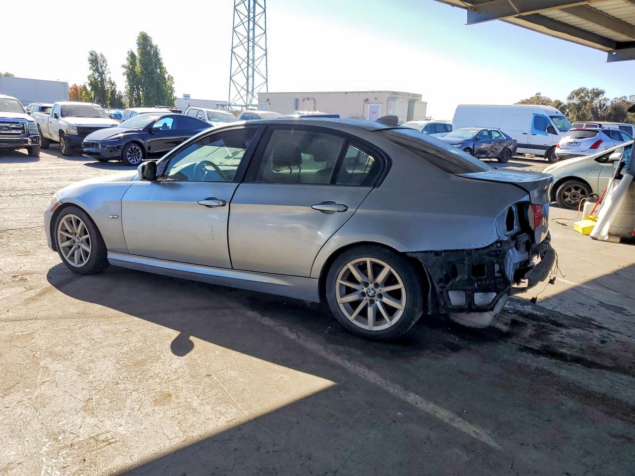 2009 Bmw 328 I Silver vin: WBAPH77529NM30126