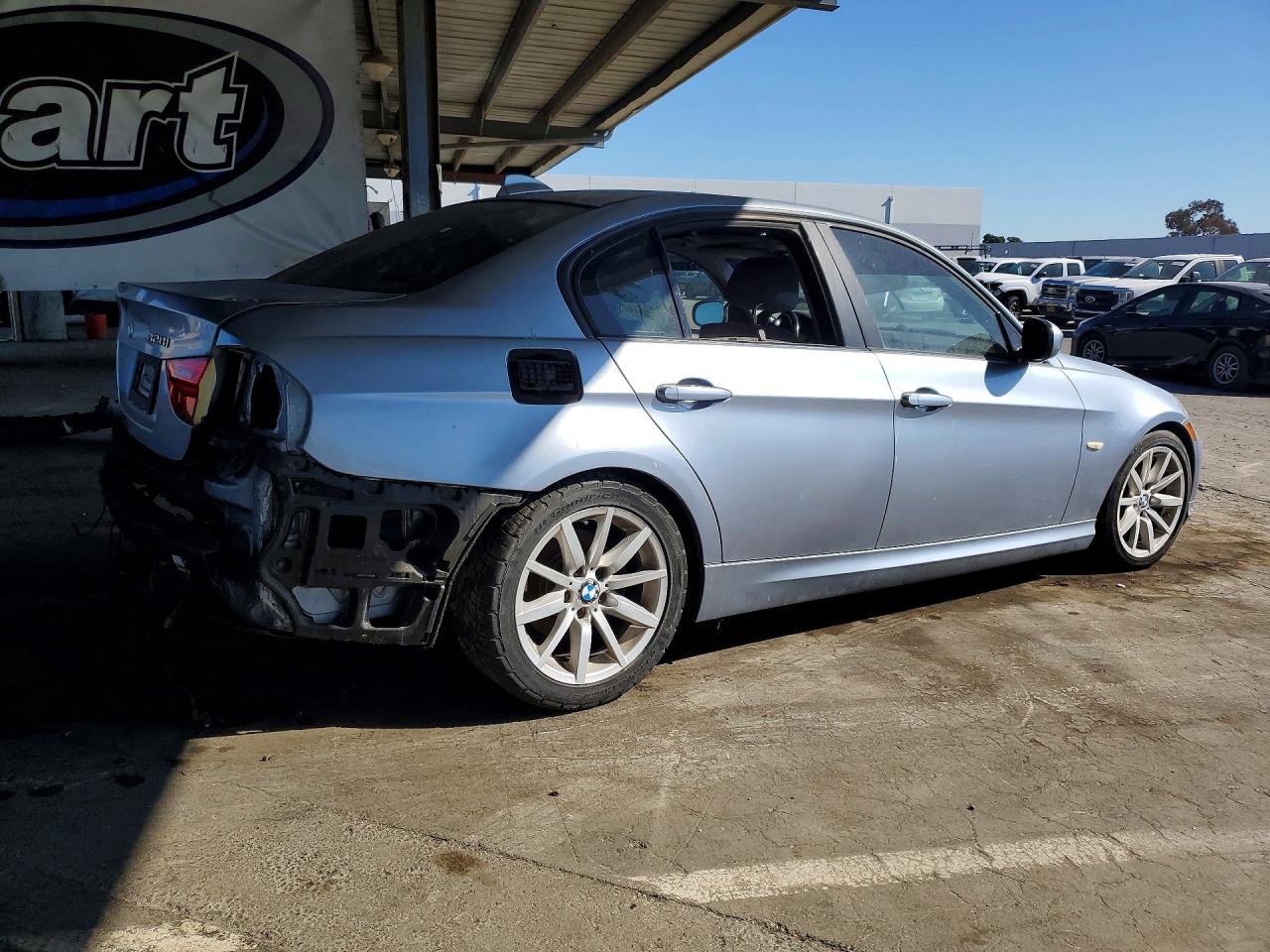 2009 Bmw 328 I Silver vin: WBAPH77529NM30126