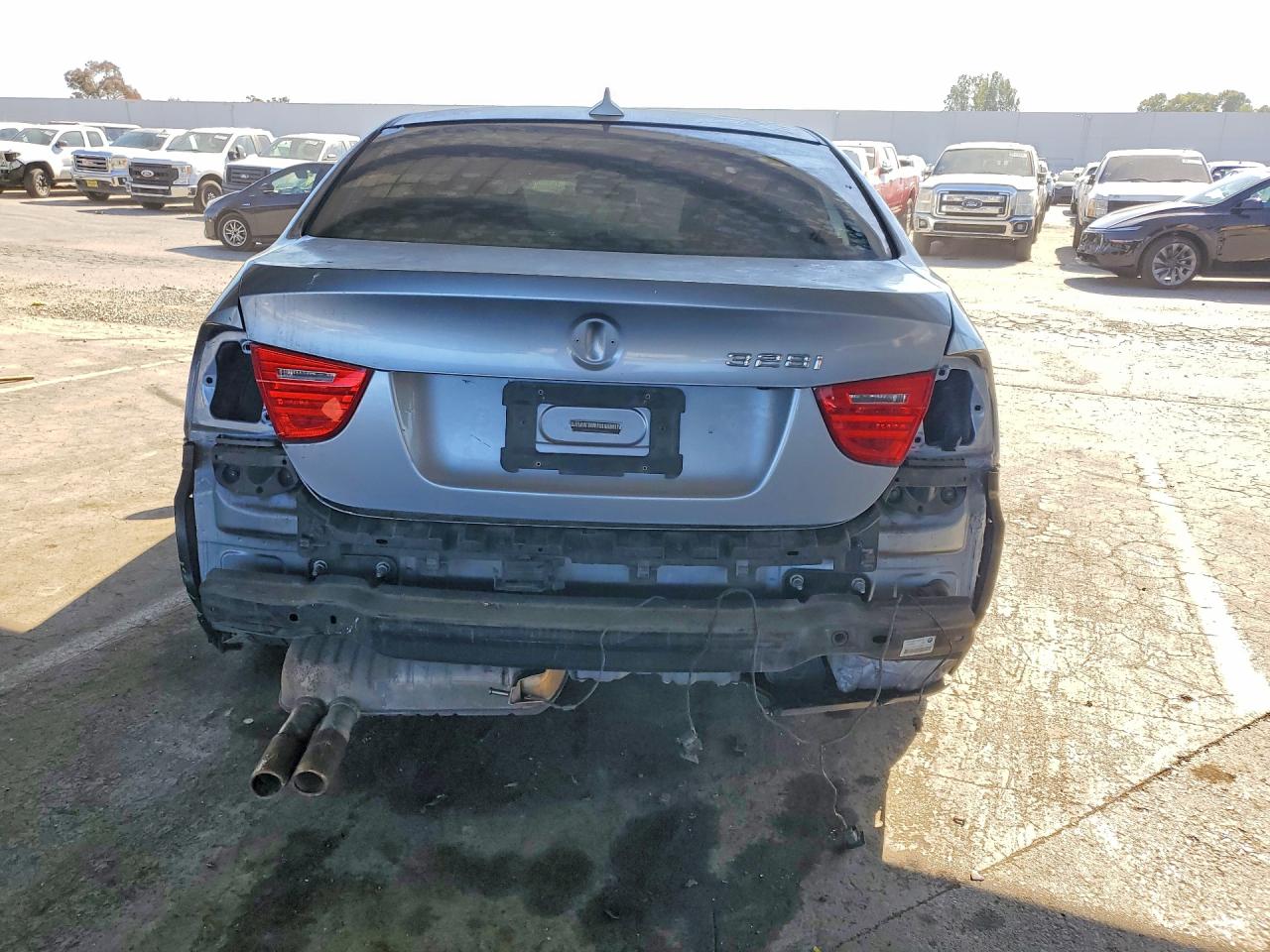 2009 Bmw 328 I Silver vin: WBAPH77529NM30126