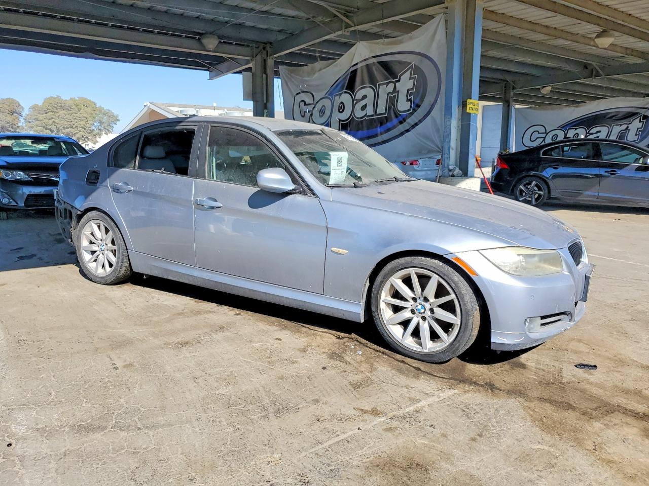 2009 Bmw 328 I Silver vin: WBAPH77529NM30126