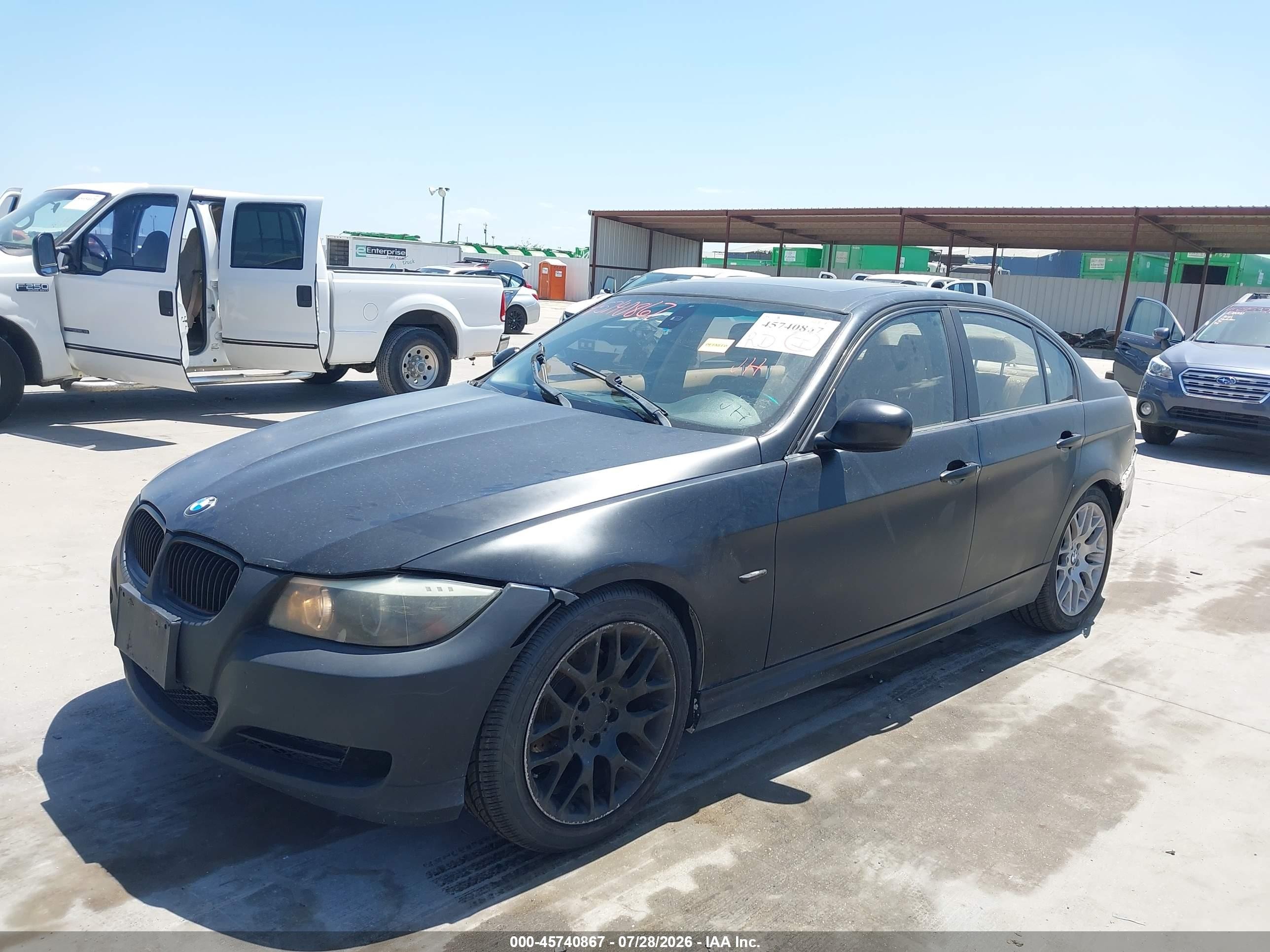 2009 Bmw 328i   Cream vin: WBAPH77529NM45015