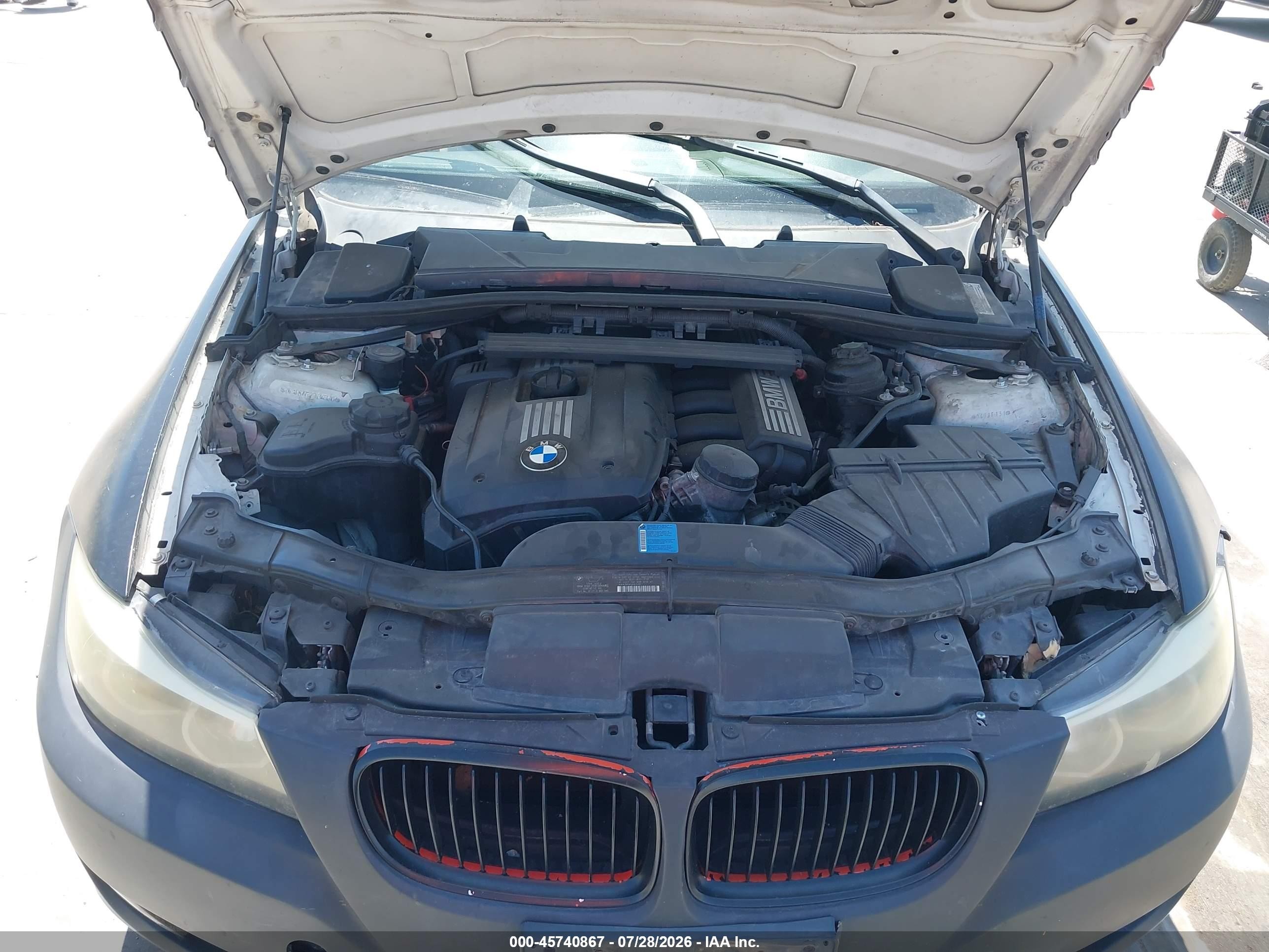 2009 Bmw 328i   Cream vin: WBAPH77529NM45015