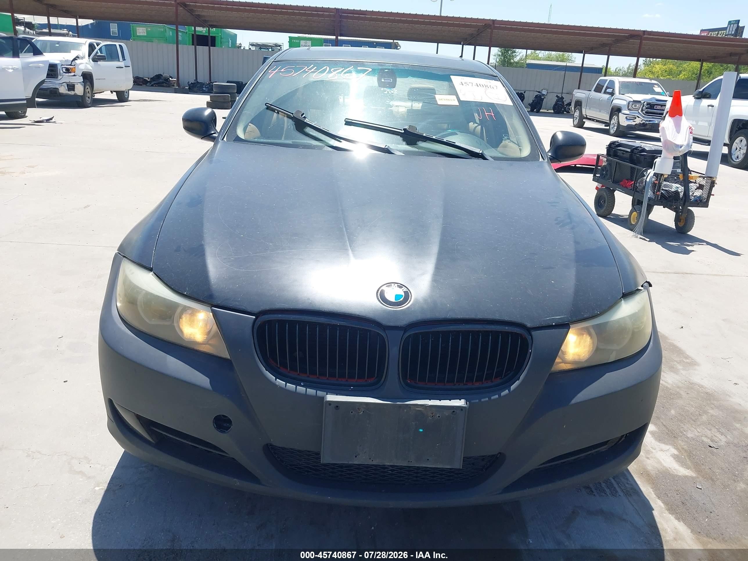 2009 Bmw 328i   Cream vin: WBAPH77529NM45015