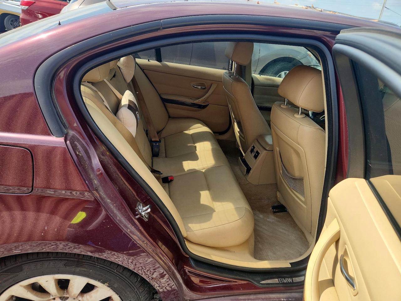 2009 Bmw 328 I Burgundy vin: WBAPH77539NM28921