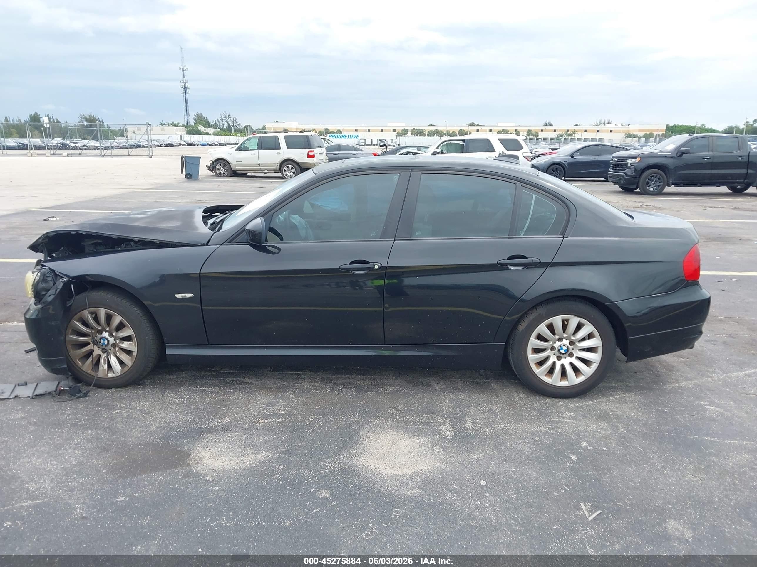 2009 Bmw 328i   Black vin: WBAPH77549NL85447