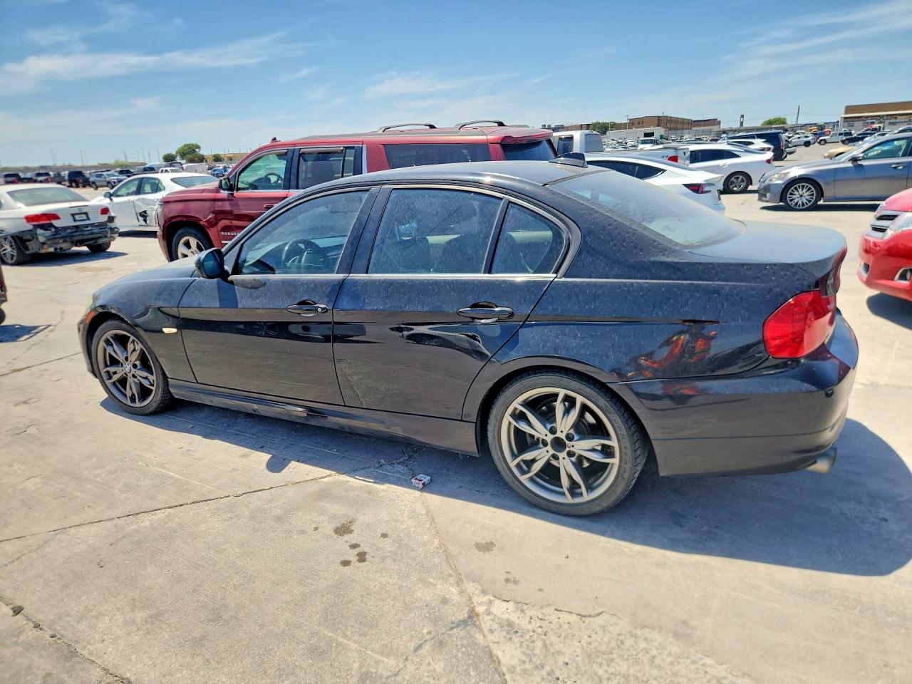2009 Bmw 328 I Black vin: WBAPH77549NM27678