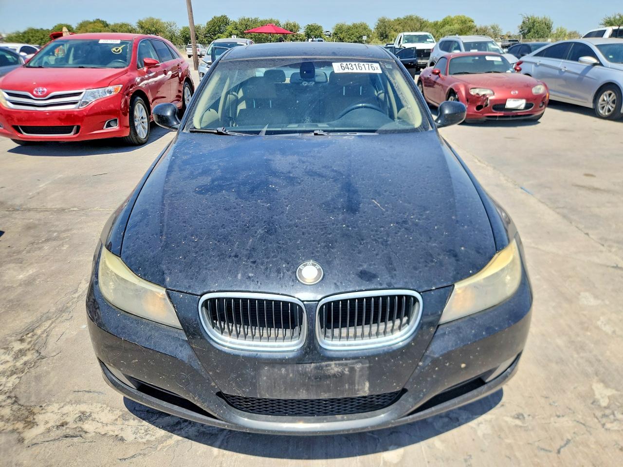 2009 Bmw 328 I Black vin: WBAPH77549NM27678