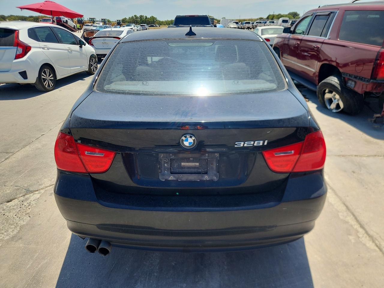 2009 Bmw 328 I Black vin: WBAPH77549NM27678