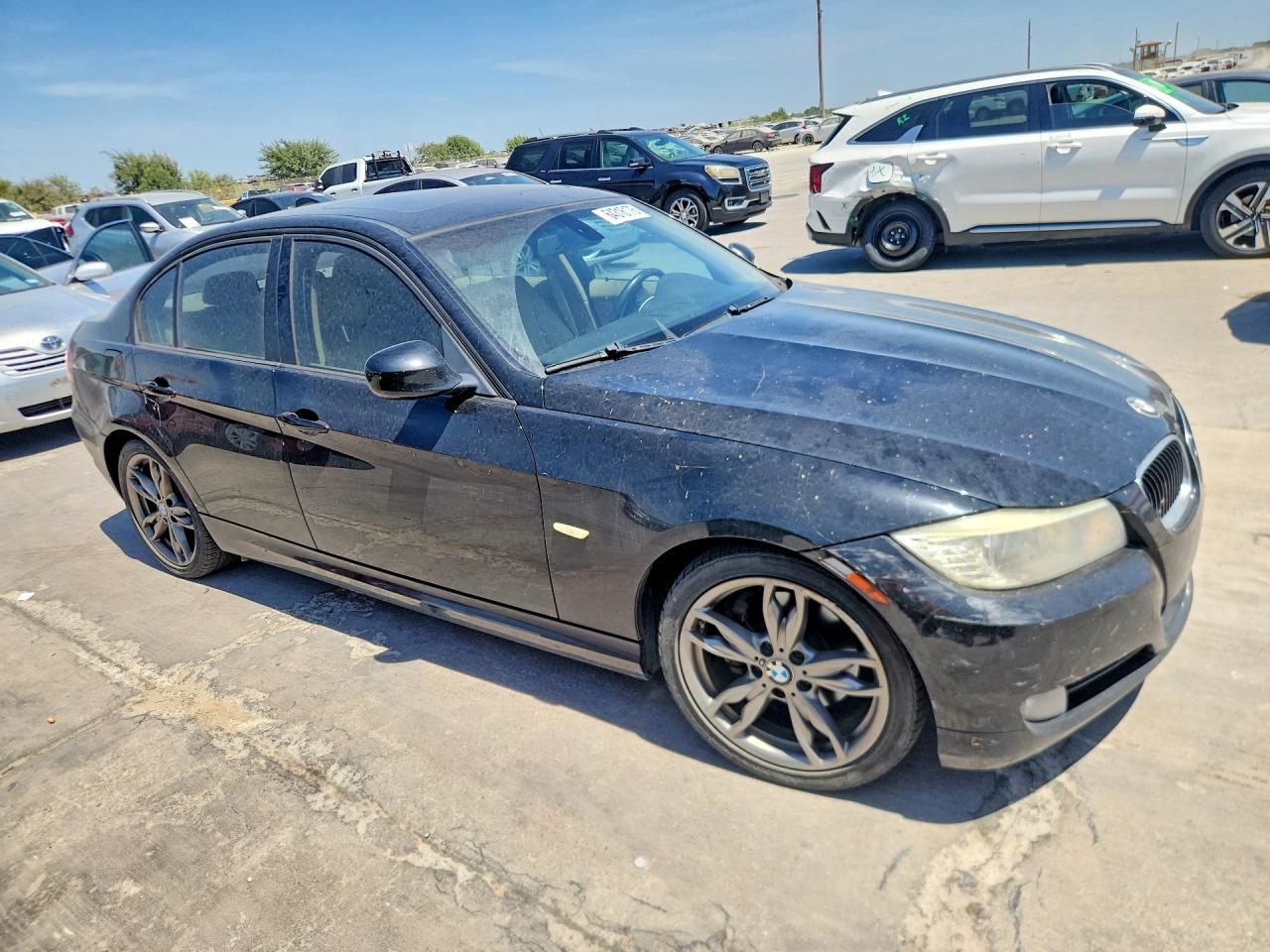 2009 Bmw 328 I Black vin: WBAPH77549NM27678