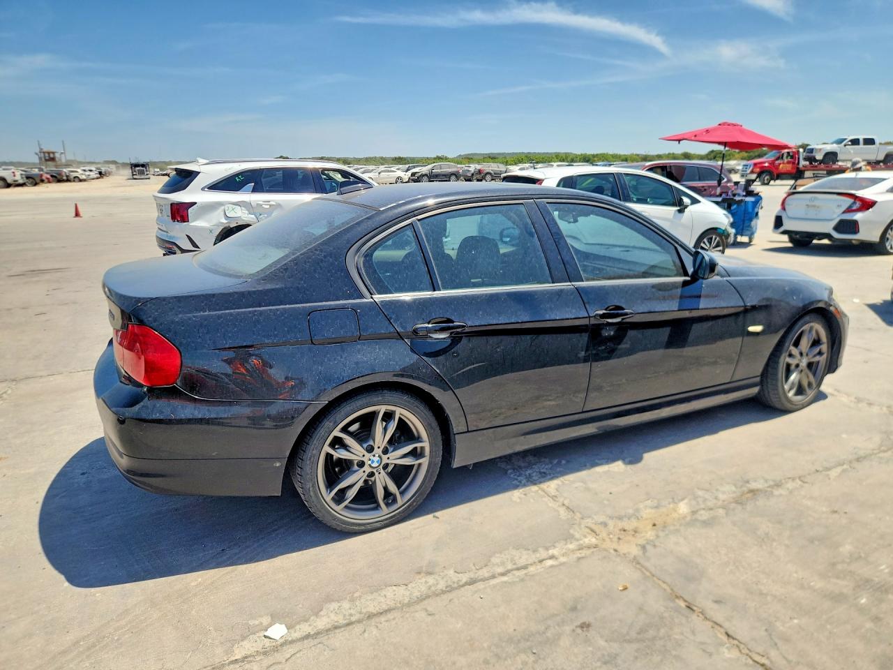 2009 Bmw 328 I Black vin: WBAPH77549NM27678