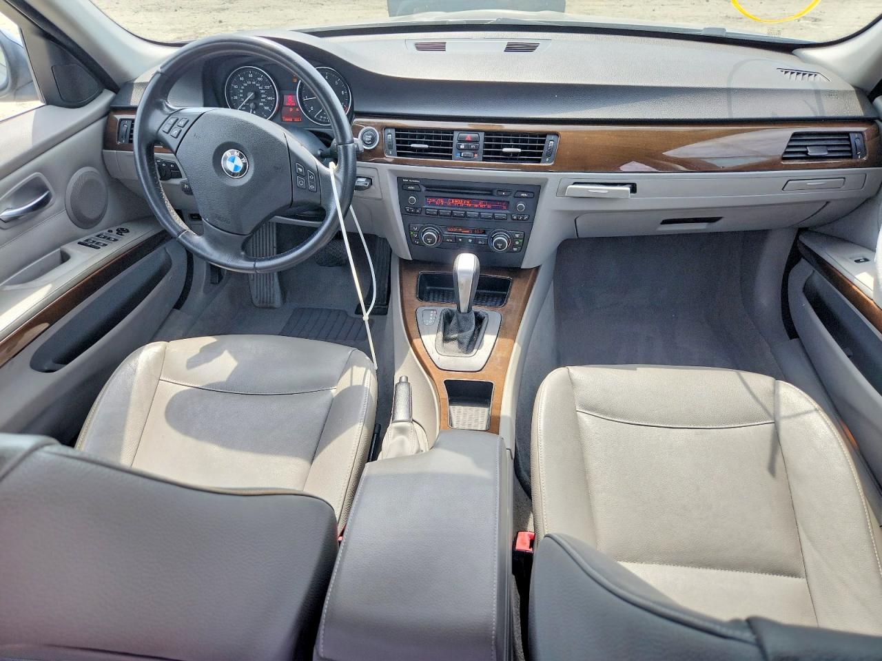 2009 Bmw 328 I Gray vin: WBAPH77549NM46392