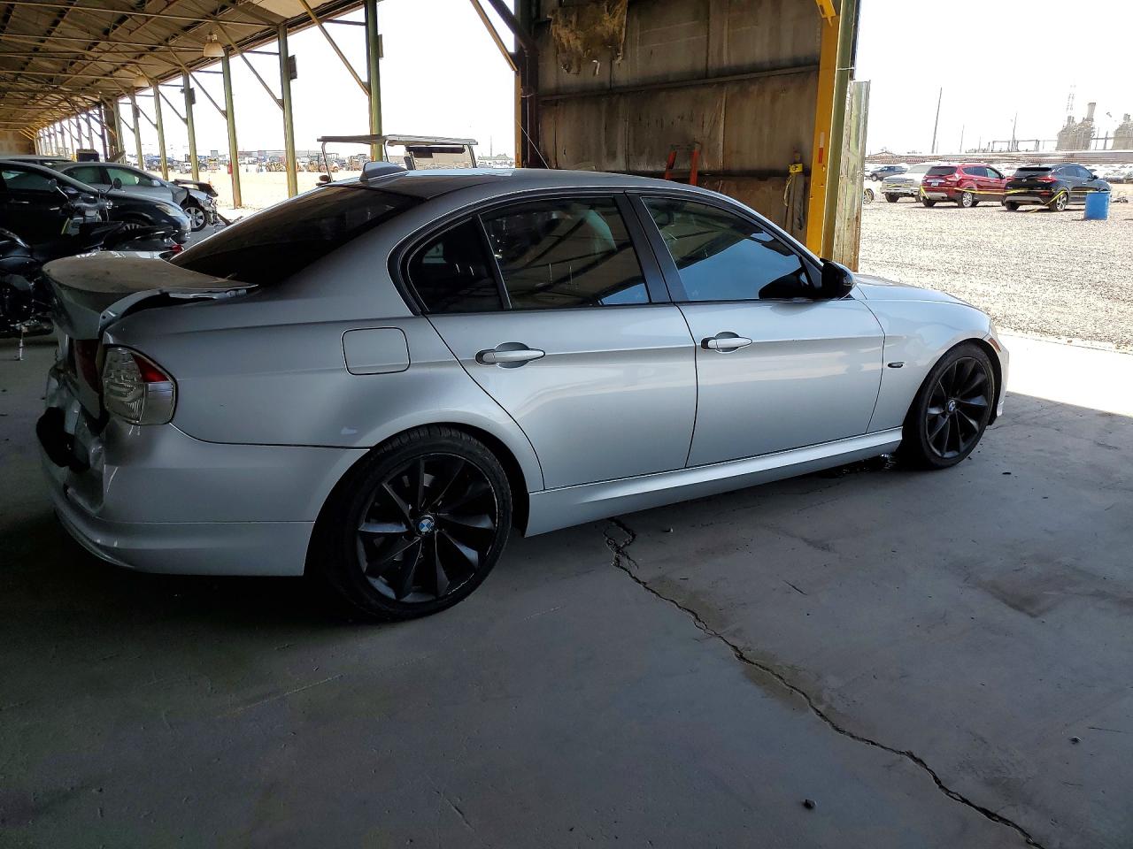 2009 Bmw 328 I Silver vin: WBAPH77569NL81822