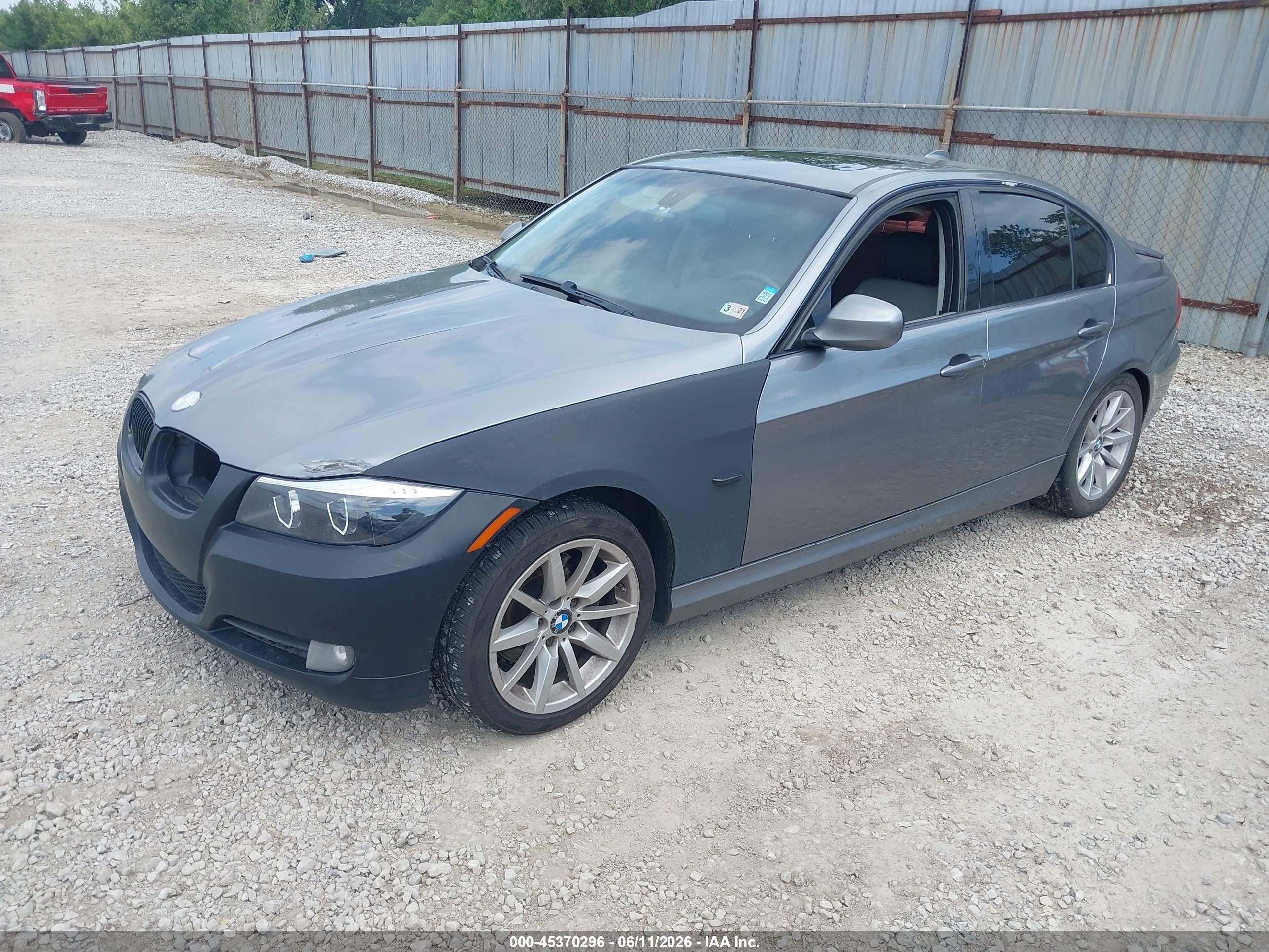 2009 Bmw 328i   Gray vin: WBAPH77569NM29755