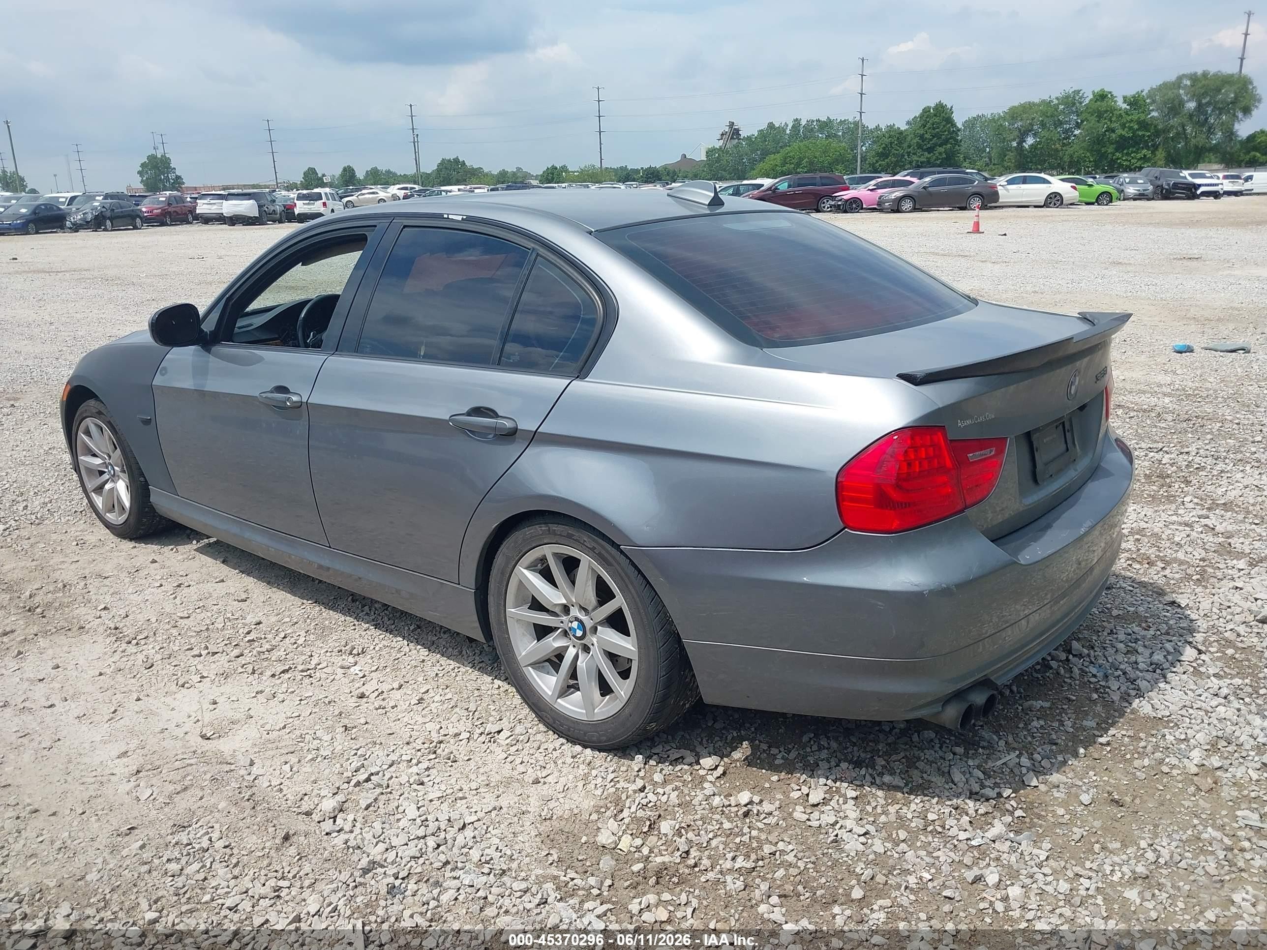 2009 Bmw 328i   Gray vin: WBAPH77569NM29755