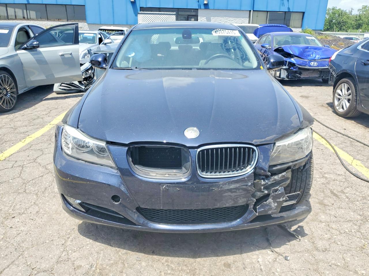 2009 Bmw 328 I Blue vin: WBAPH77569NM30372