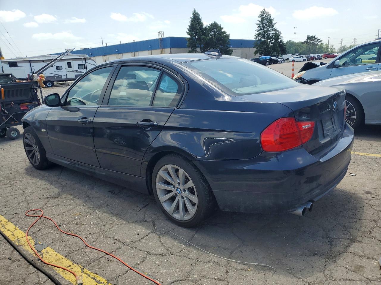 2009 Bmw 328 I Blue vin: WBAPH77569NM30372