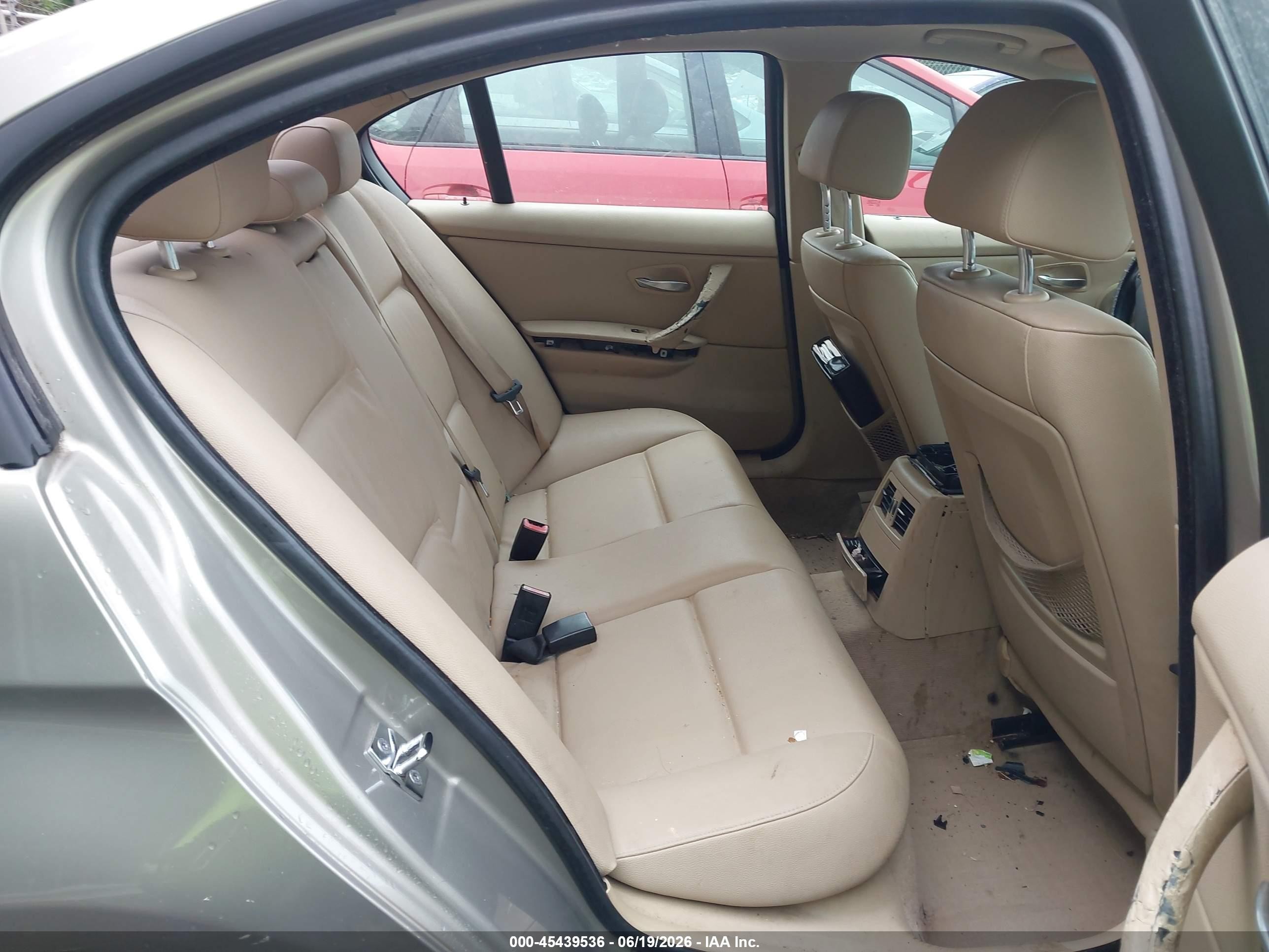 2009 Bmw 328i   Золотой vin: WBAPH77599NM30169