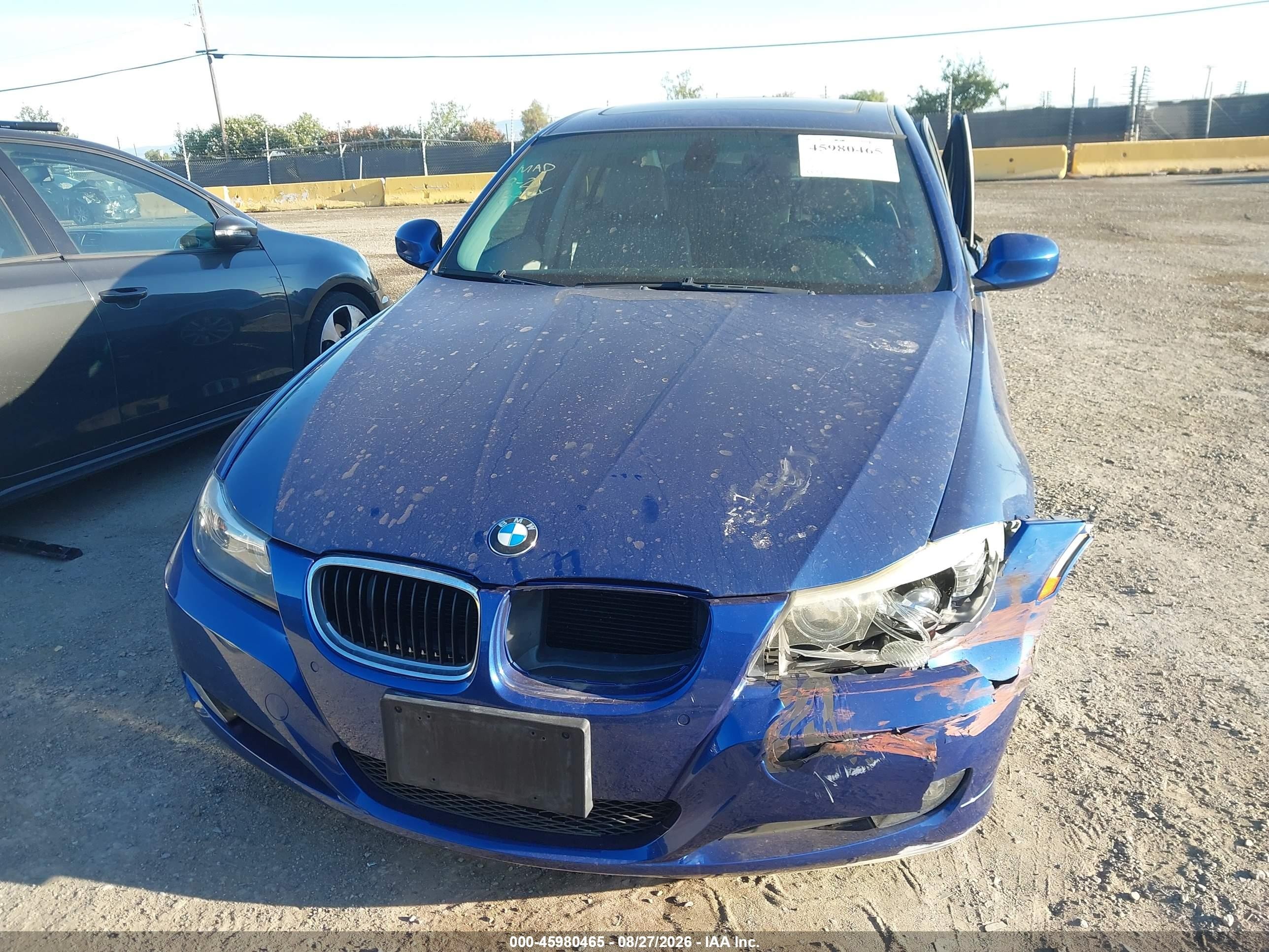 2009 Bmw 328i   Blue vin: WBAPH77599NM46839