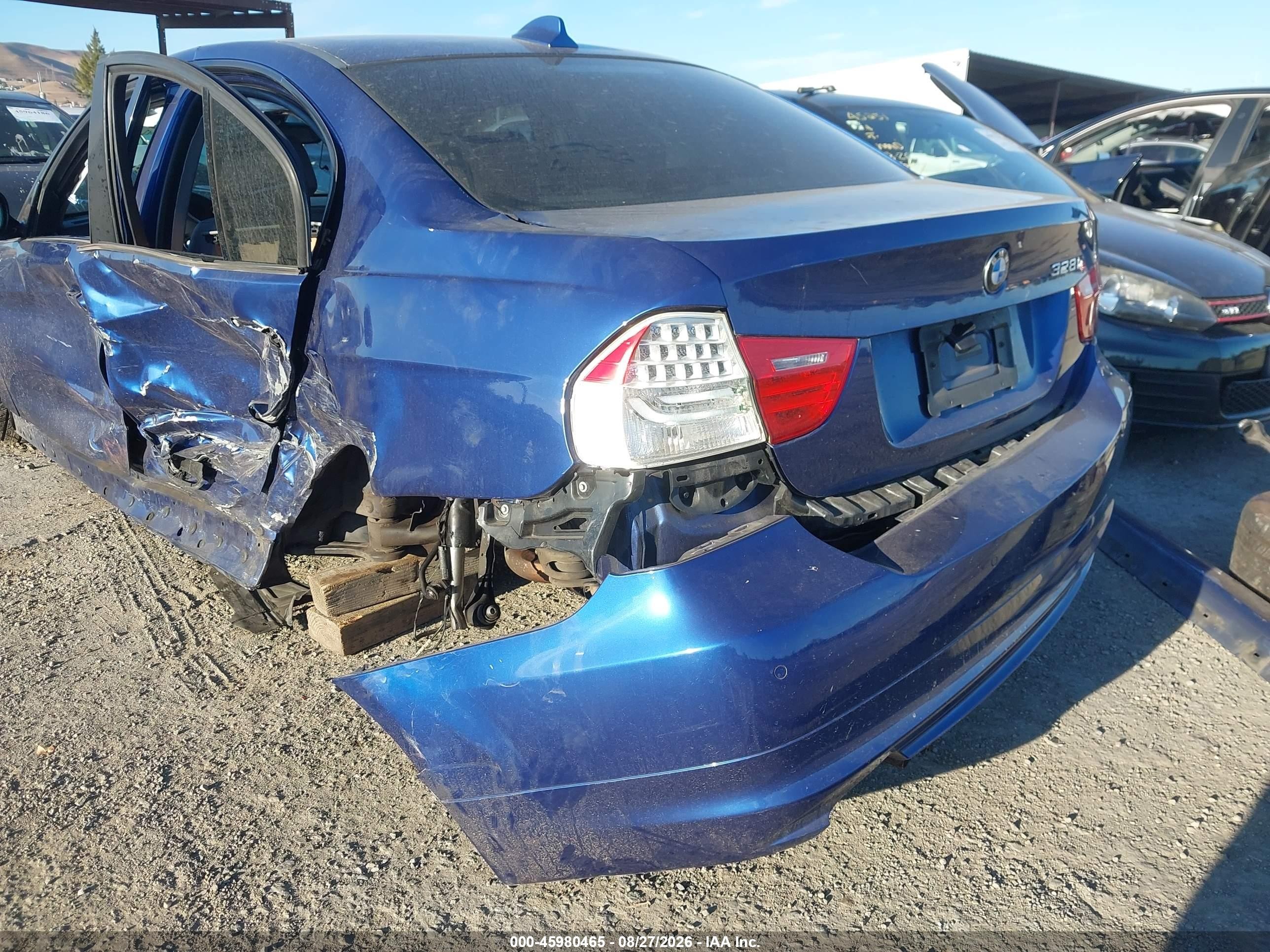 2009 Bmw 328i   Blue vin: WBAPH77599NM46839