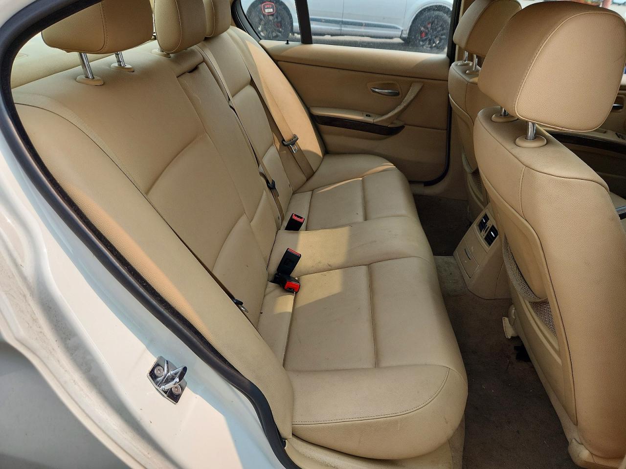 2009 Bmw 328 I White vin: WBAPH775X9NL82875