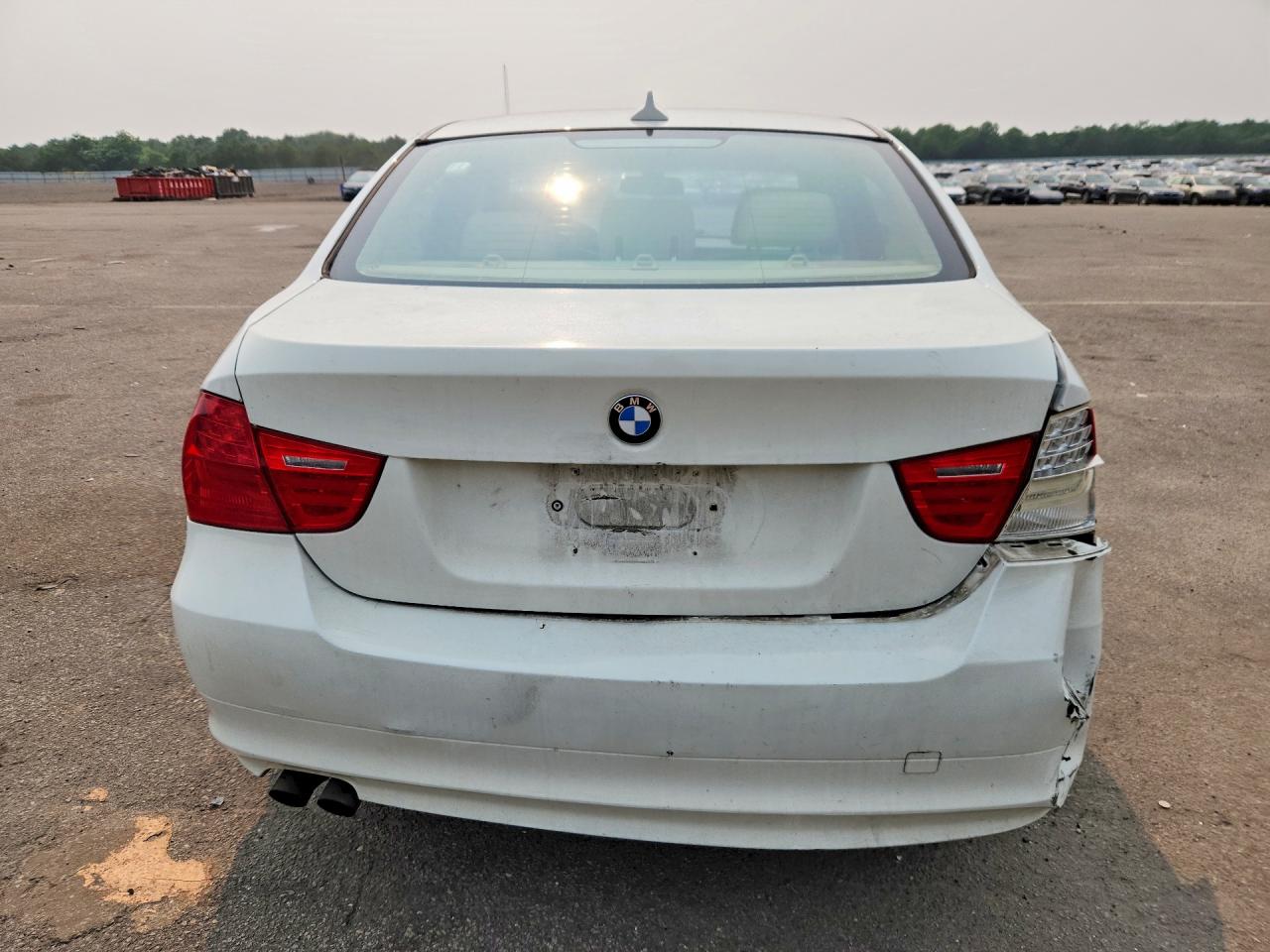 2009 Bmw 328 I White vin: WBAPH775X9NL82875
