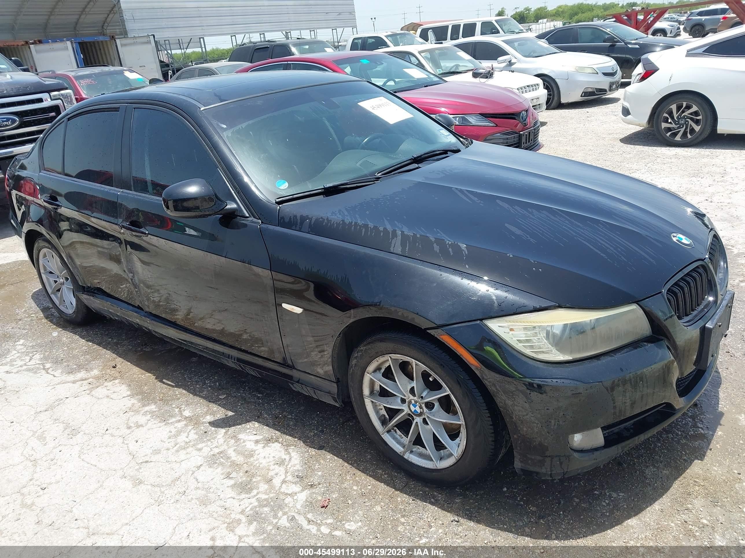 2010 Bmw 328i   Black vin: WBAPH7C50AE130305