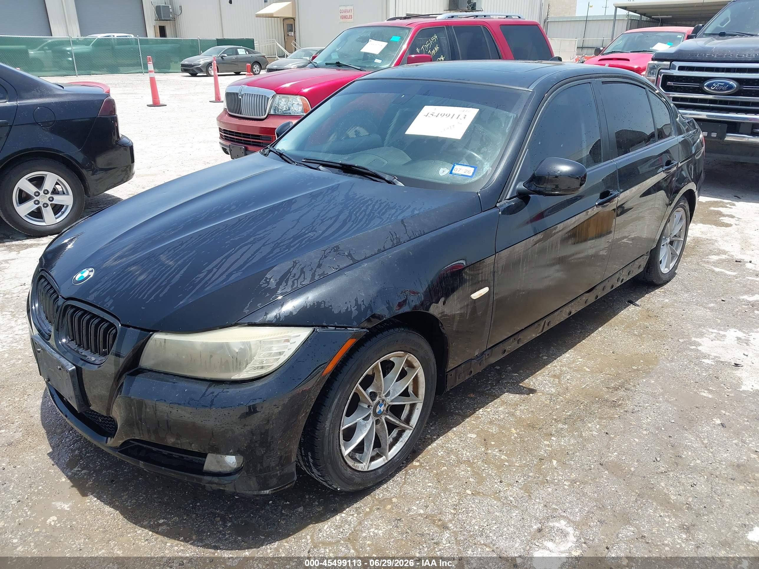 2010 Bmw 328i   Black vin: WBAPH7C50AE130305