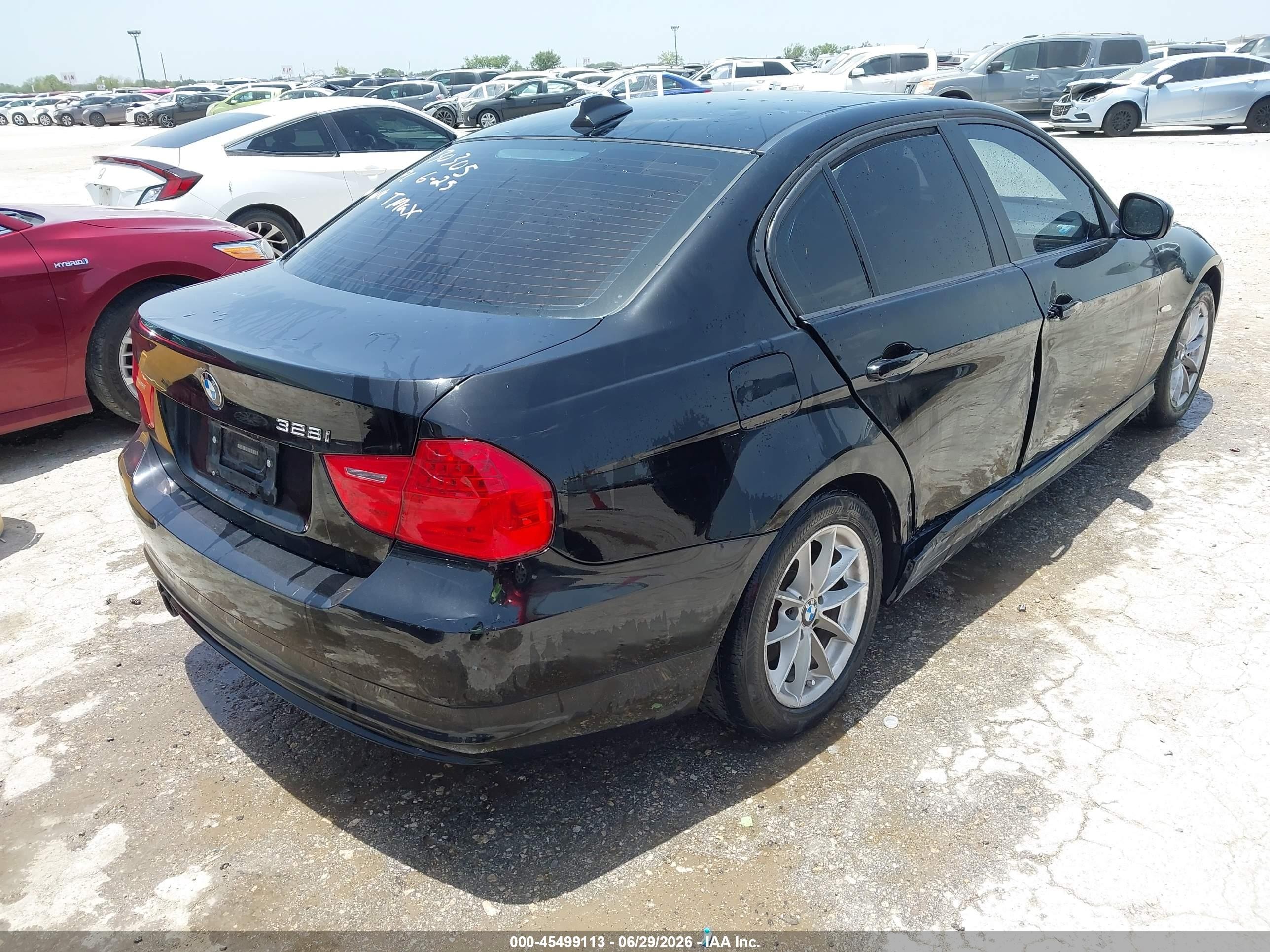 2010 Bmw 328i   Black vin: WBAPH7C50AE130305