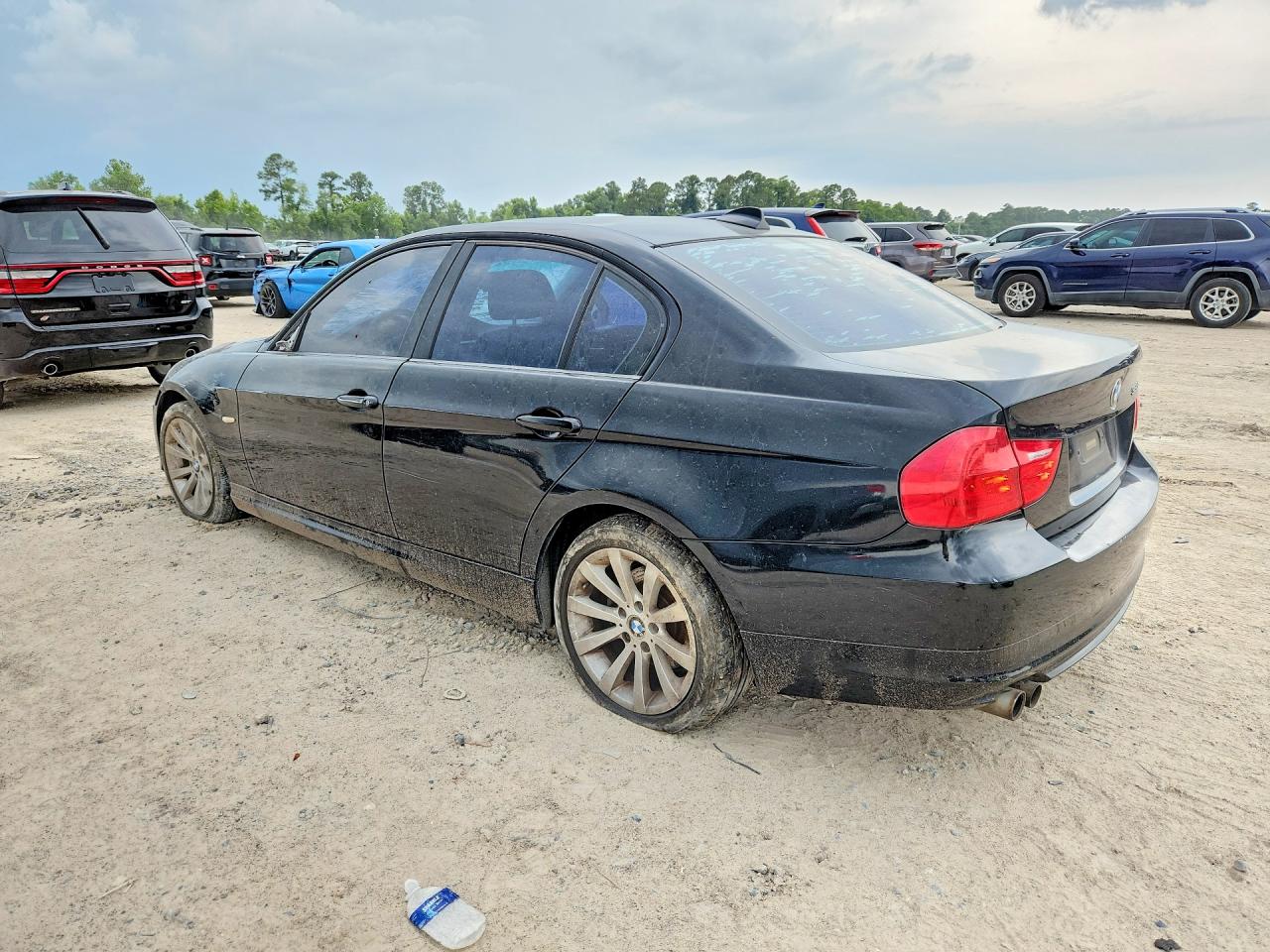2011 Bmw 328 I Black vin: WBAPH7C50BE130838