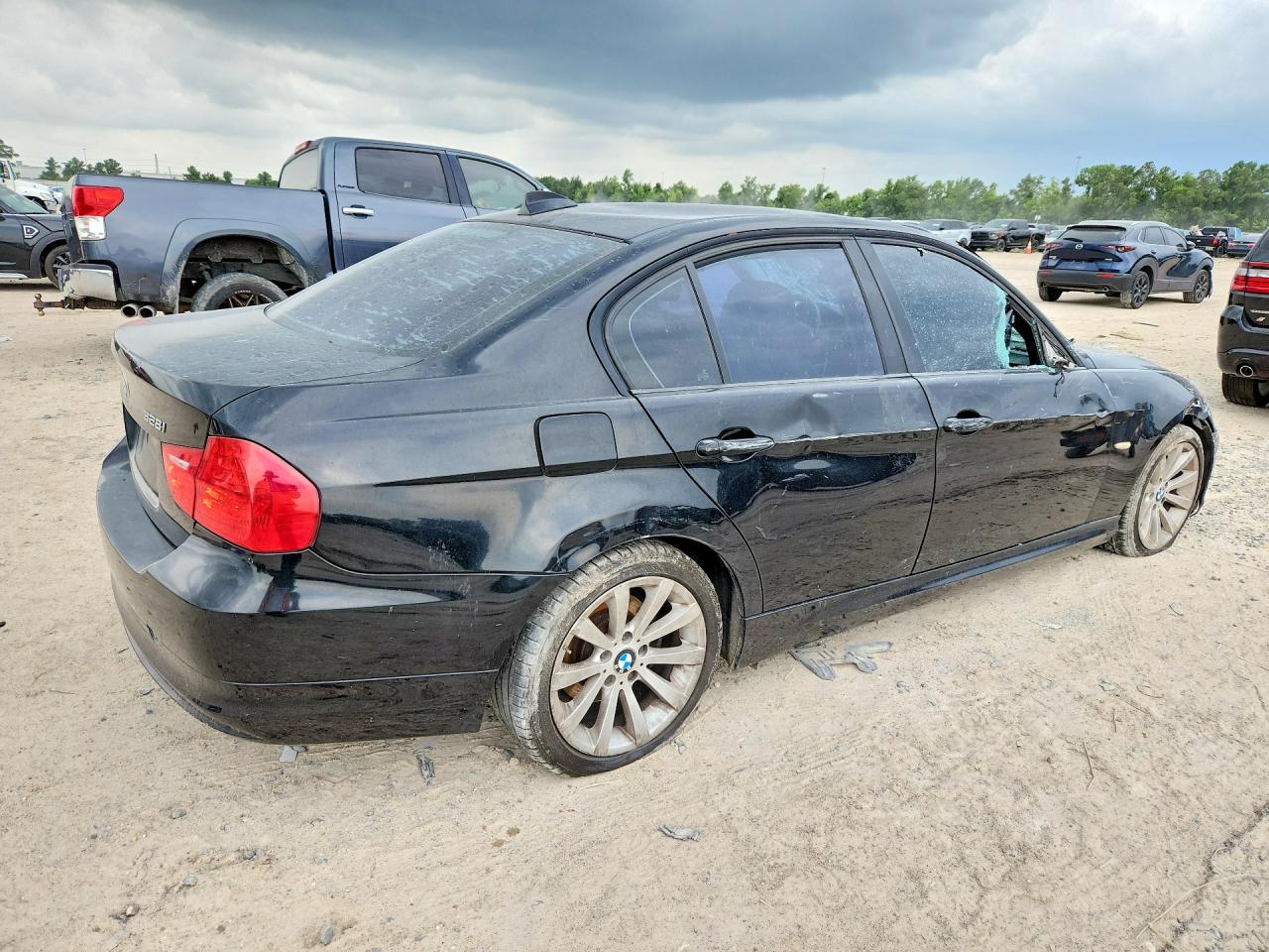 2011 Bmw 328 I Black vin: WBAPH7C50BE130838