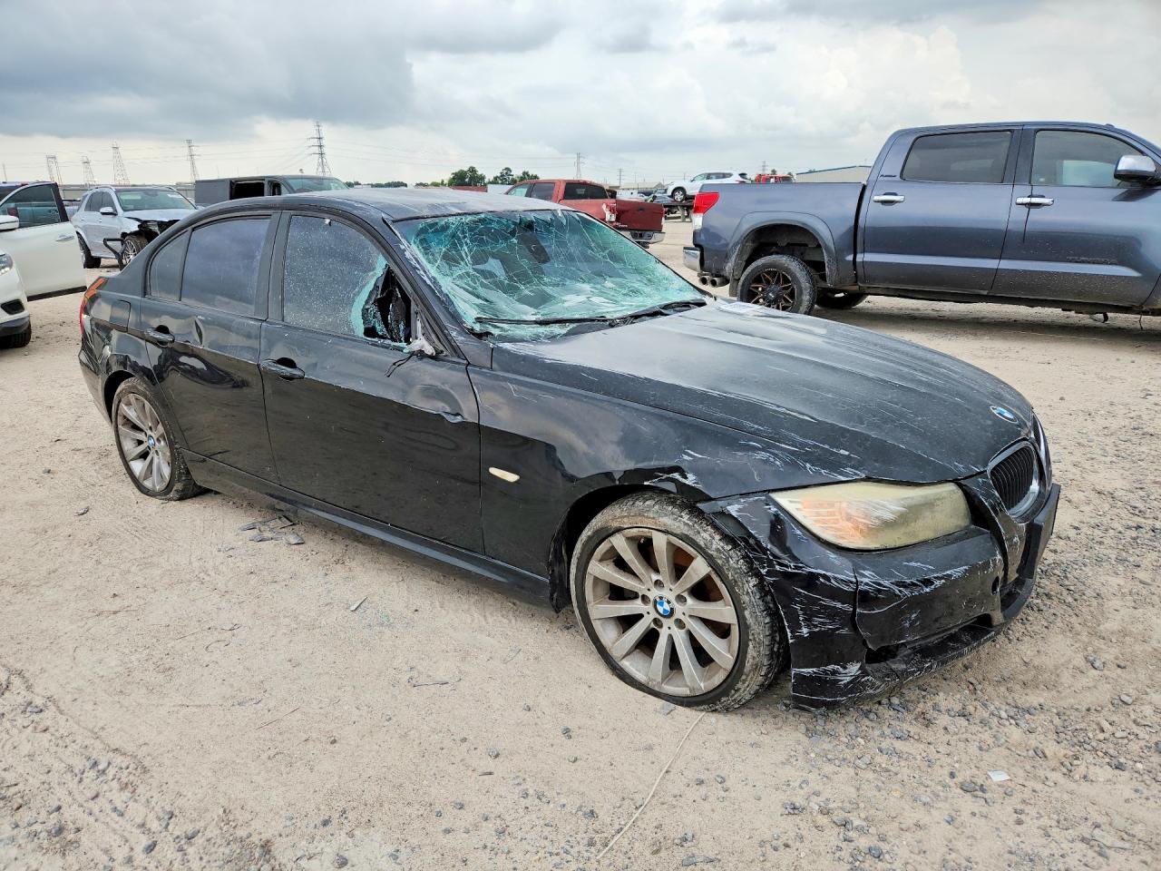 2011 Bmw 328 I Black vin: WBAPH7C50BE130838
