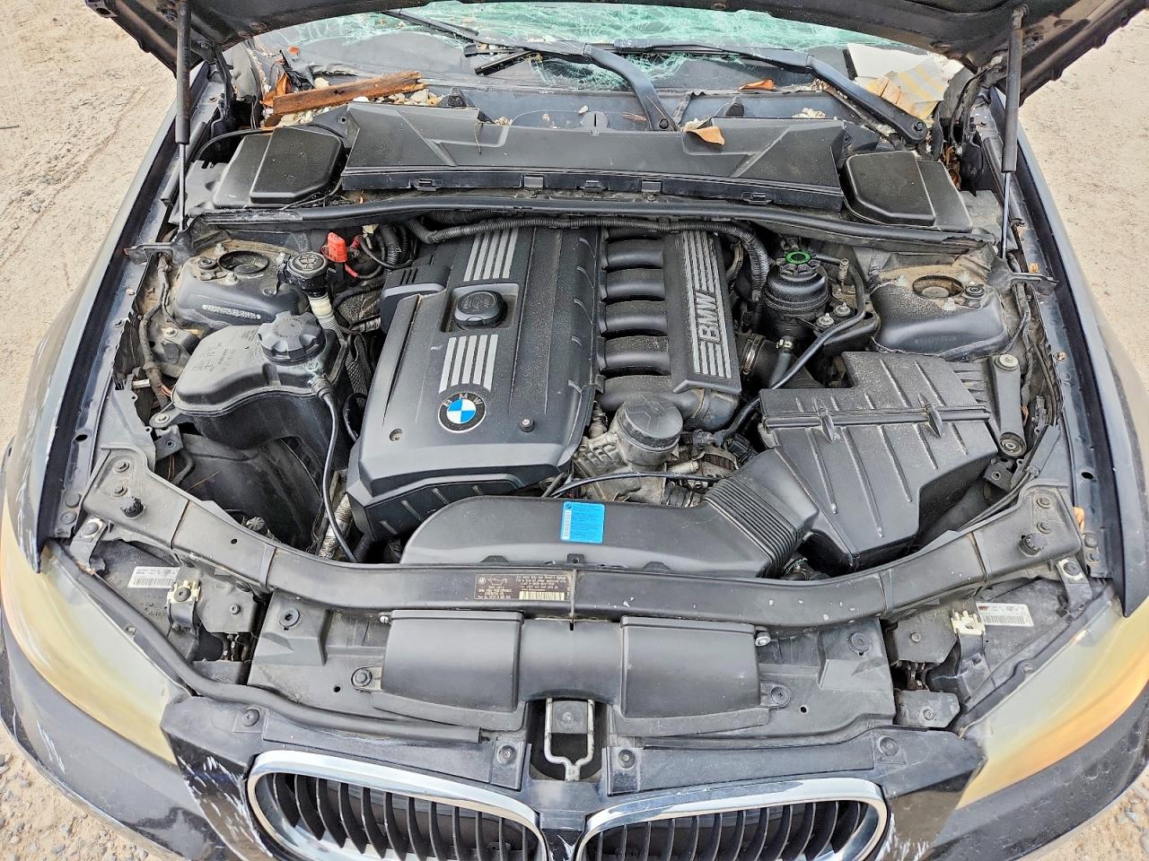 2011 Bmw 328 I Black vin: WBAPH7C50BE130838