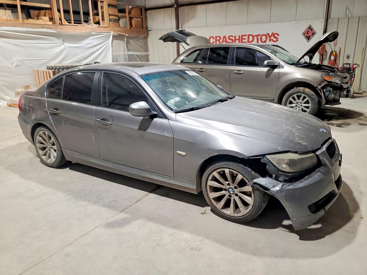 2011 Bmw 328 I Gray vin: WBAPH7C50BE679634