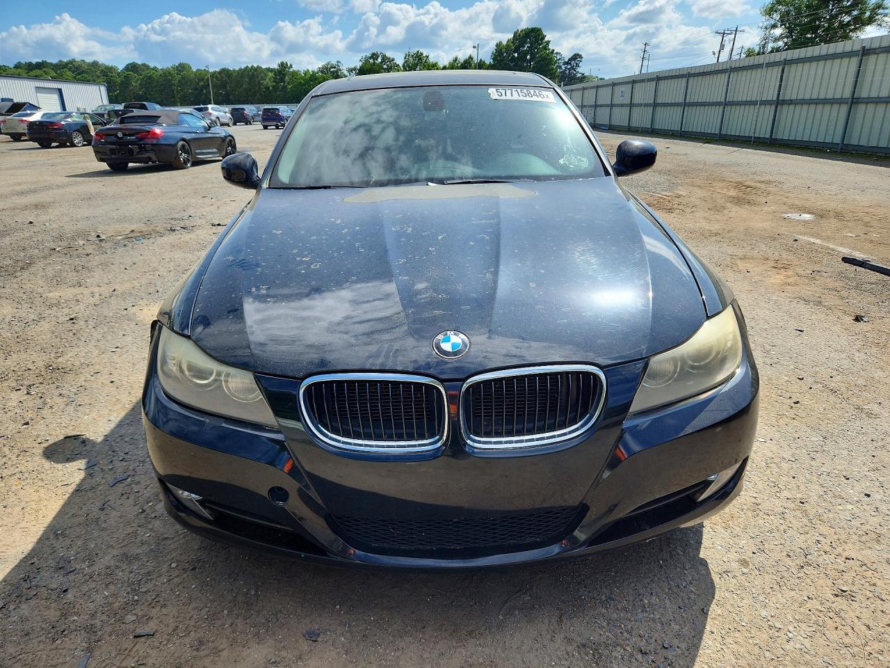2011 Bmw 328 I Черный vin: WBAPH7C50BE681562