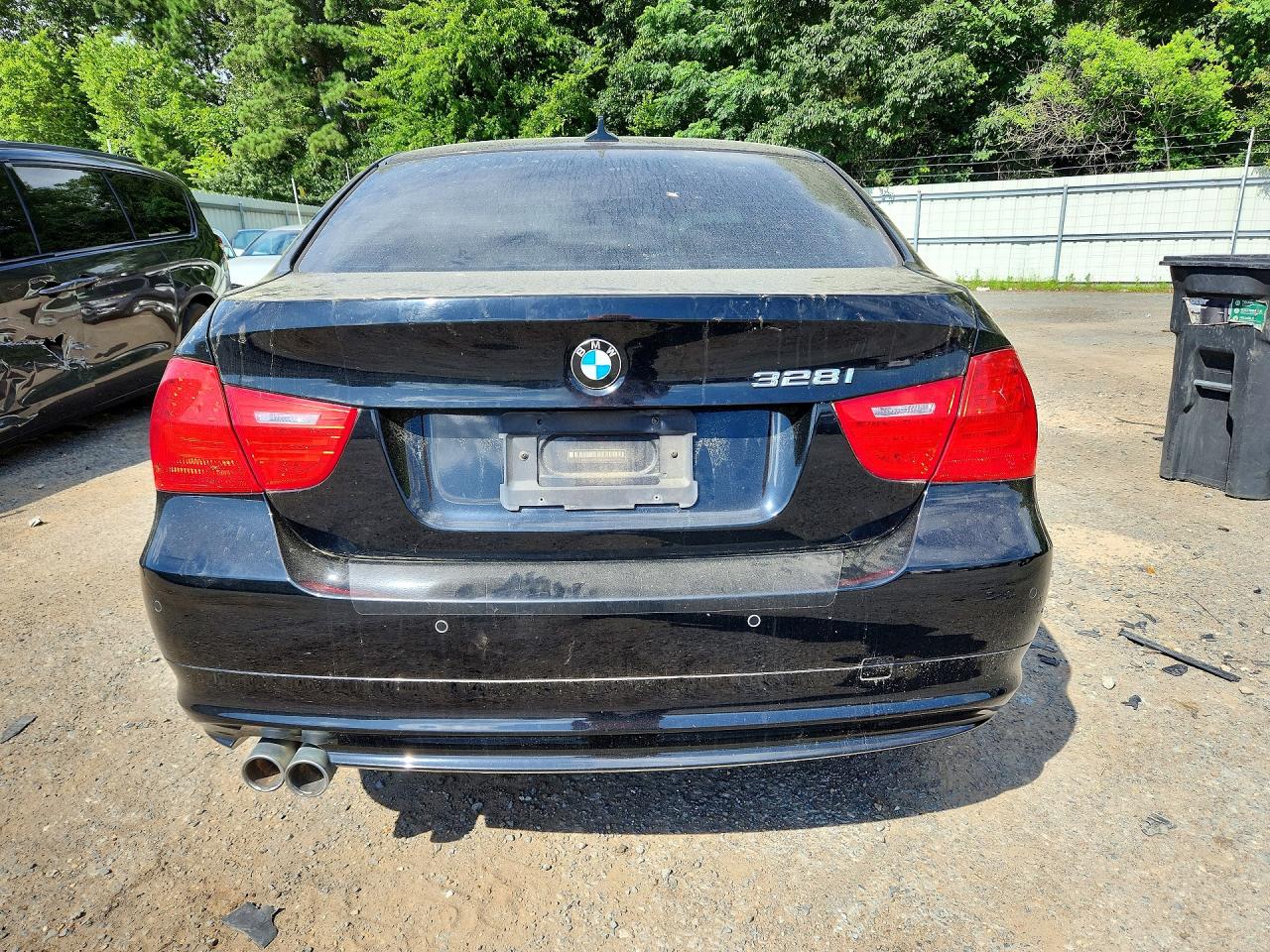 2011 Bmw 328 I Черный vin: WBAPH7C50BE681562