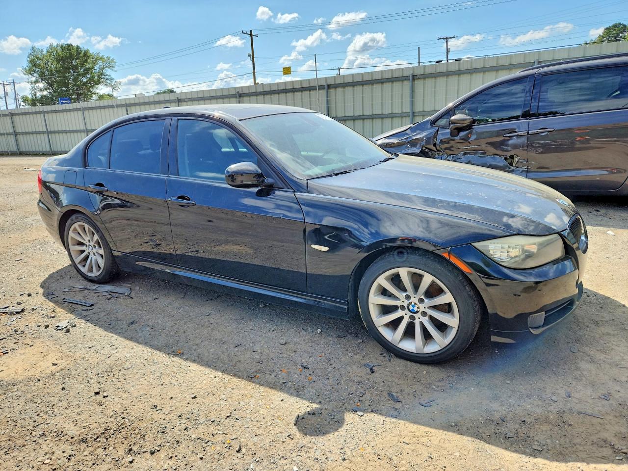 2011 Bmw 328 I Черный vin: WBAPH7C50BE681562