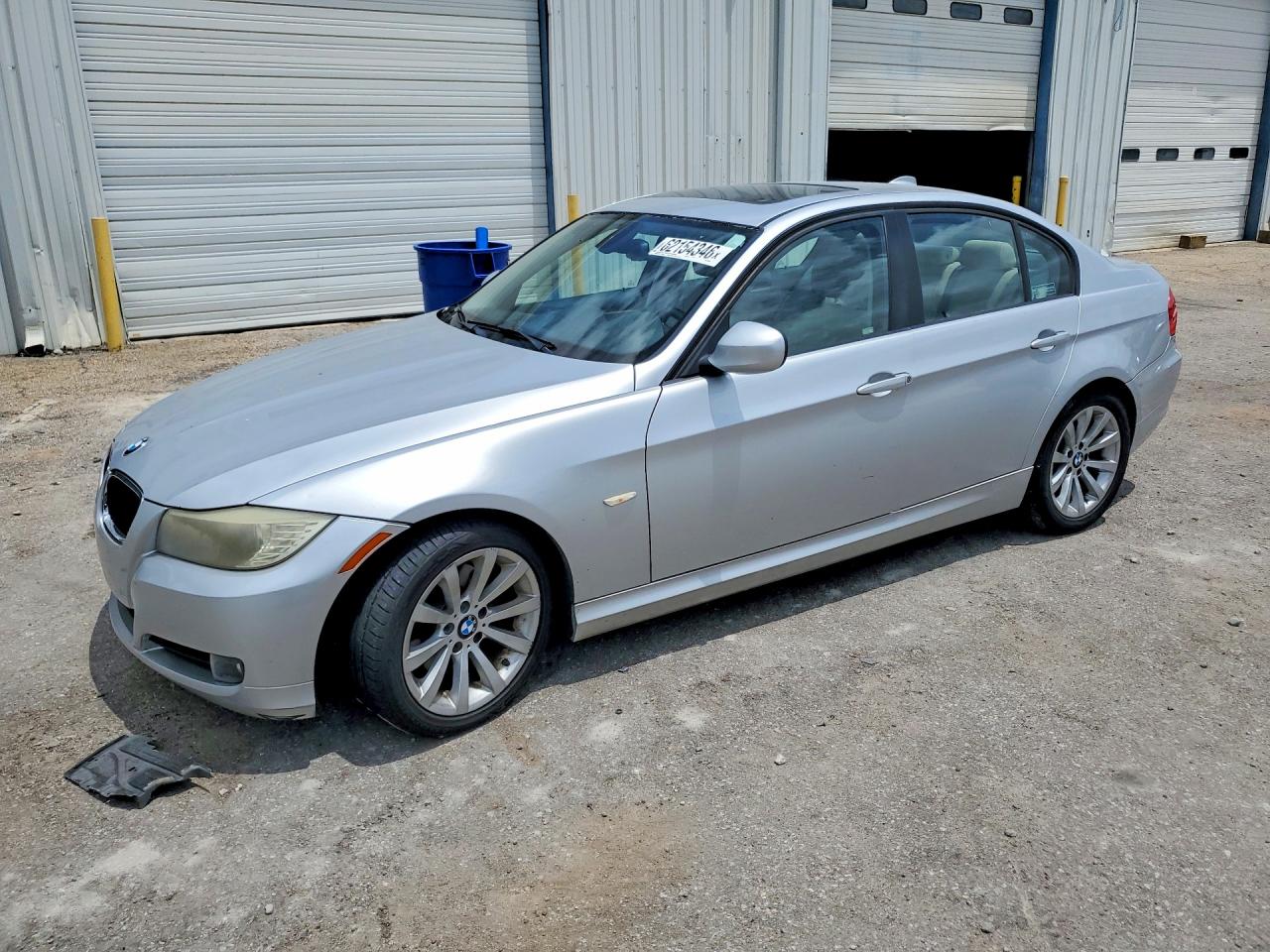 2011 Bmw 328 I Silver vin: WBAPH7C50BE683232