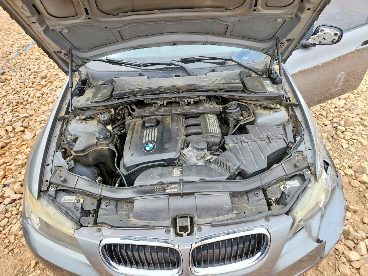 2011 Bmw 328 I Gray vin: WBAPH7C50BE723583