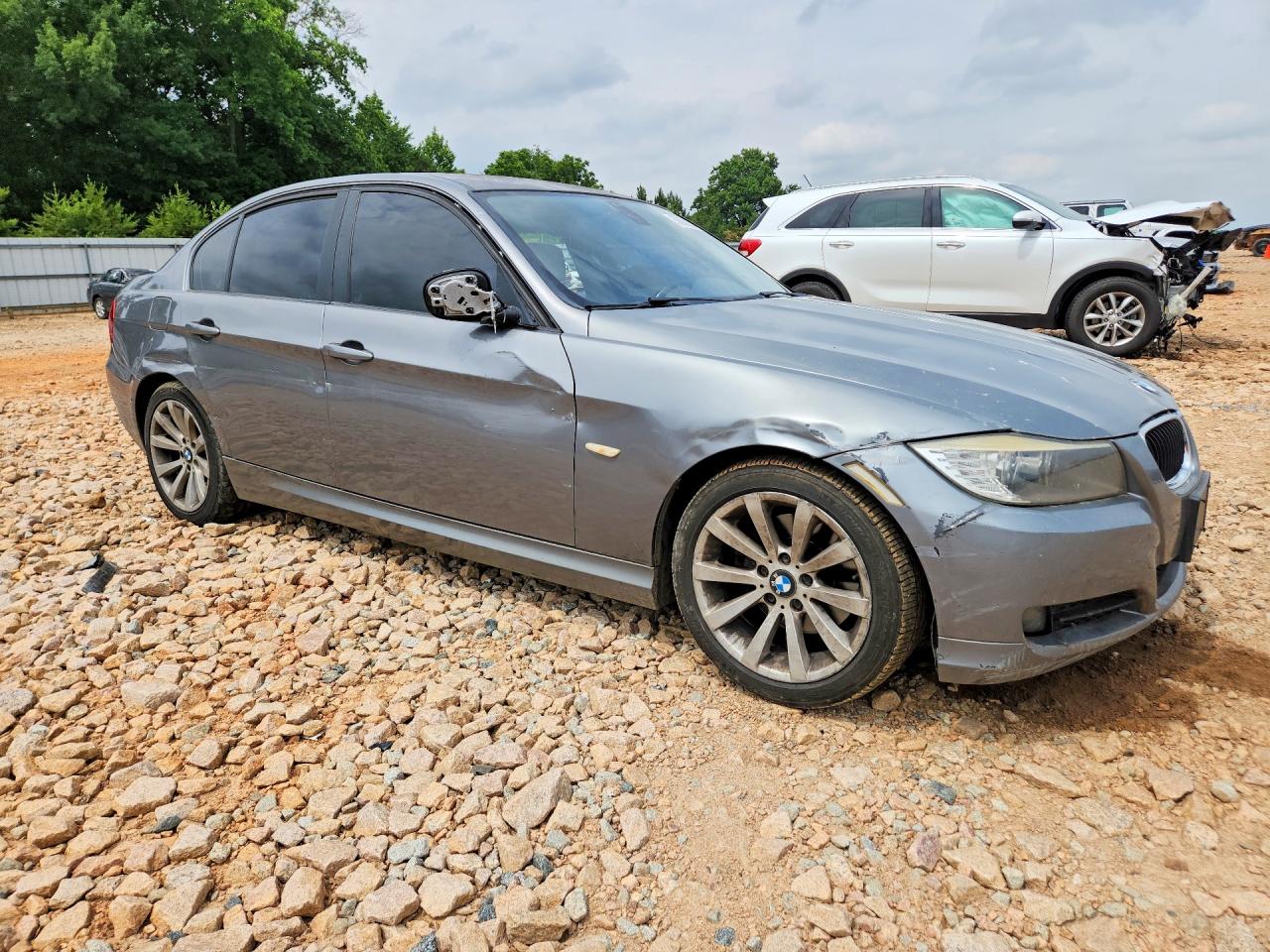 2011 Bmw 328 I Gray vin: WBAPH7C50BE723583
