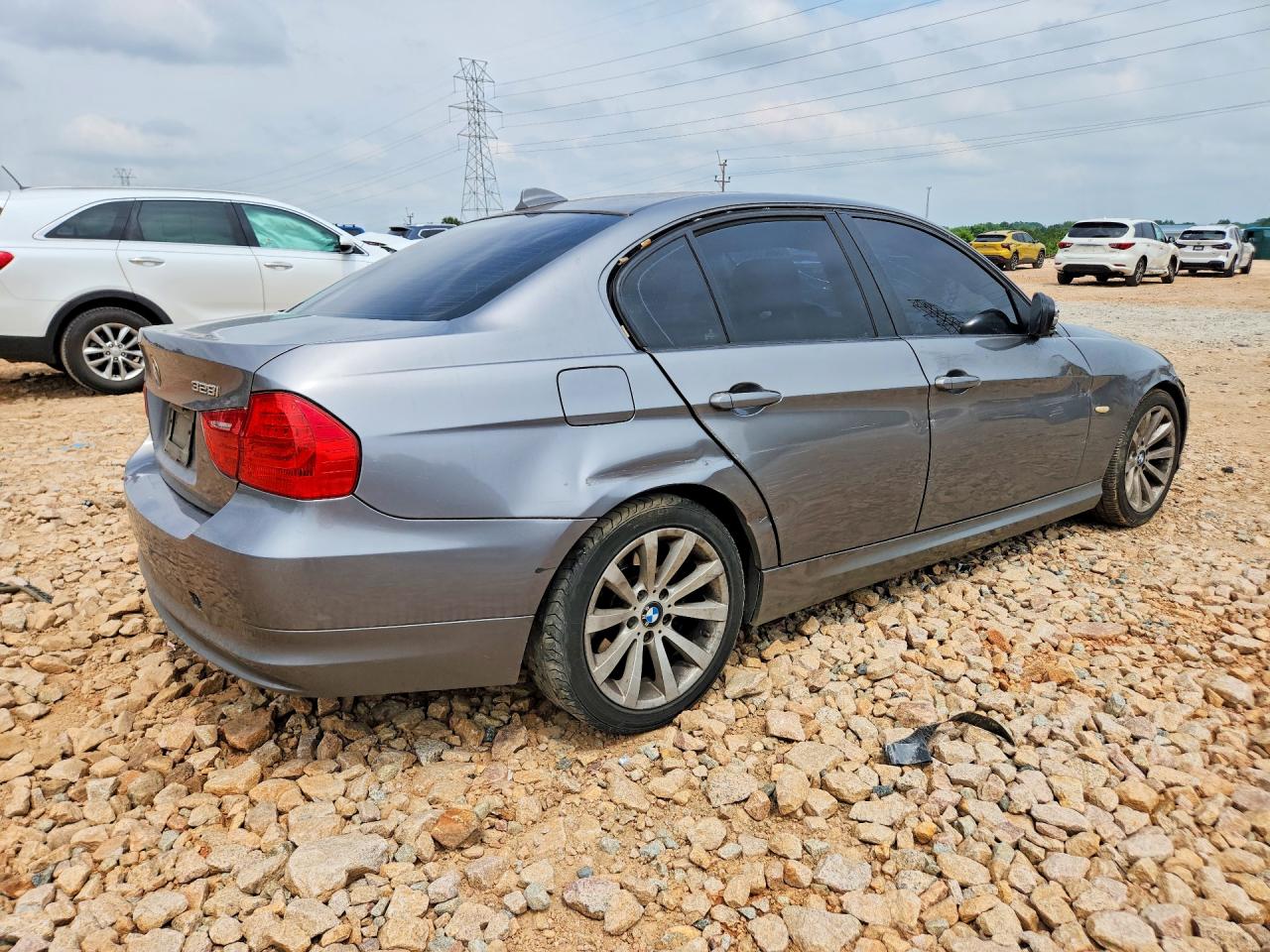2011 Bmw 328 I Gray vin: WBAPH7C50BE723583