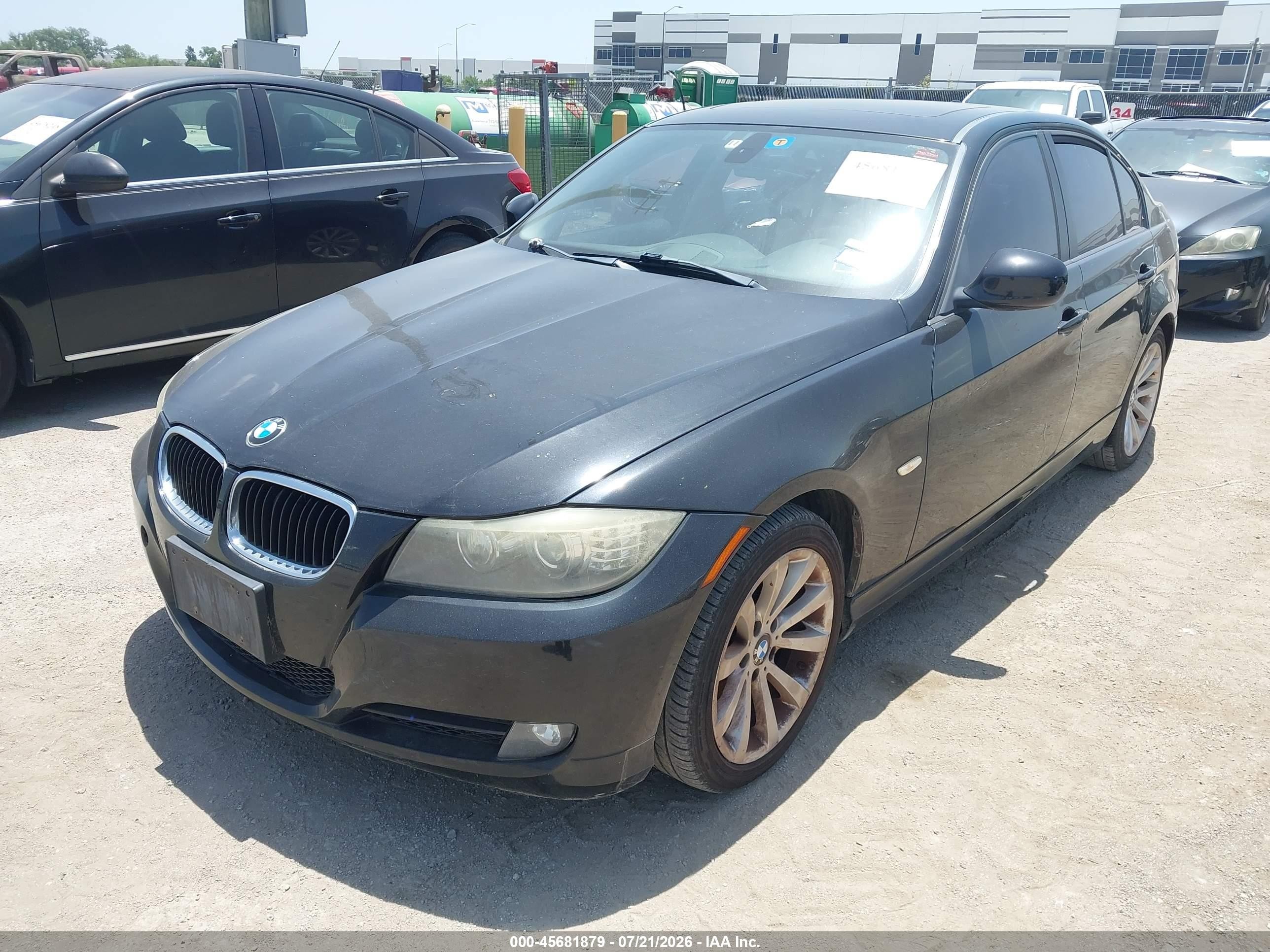 2011 Bmw 328i   Black vin: WBAPH7C50BE850303
