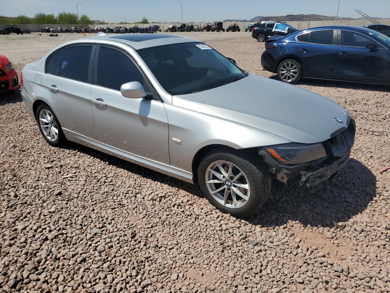 2010 Bmw 328 I Серебряный vin: WBAPH7C51AE130197