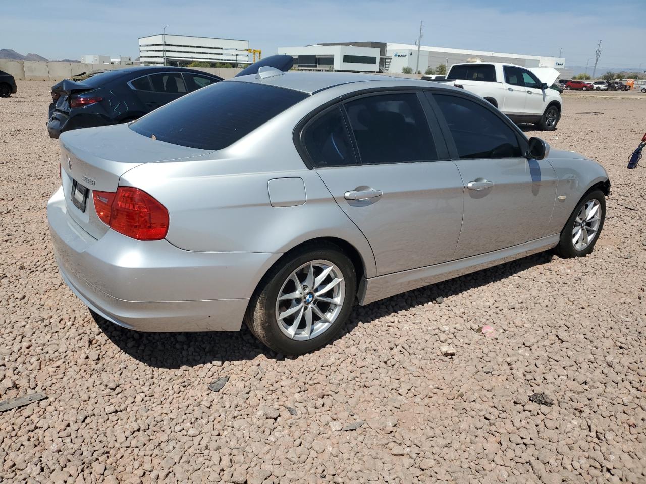 2010 Bmw 328 I Серебряный vin: WBAPH7C51AE130197