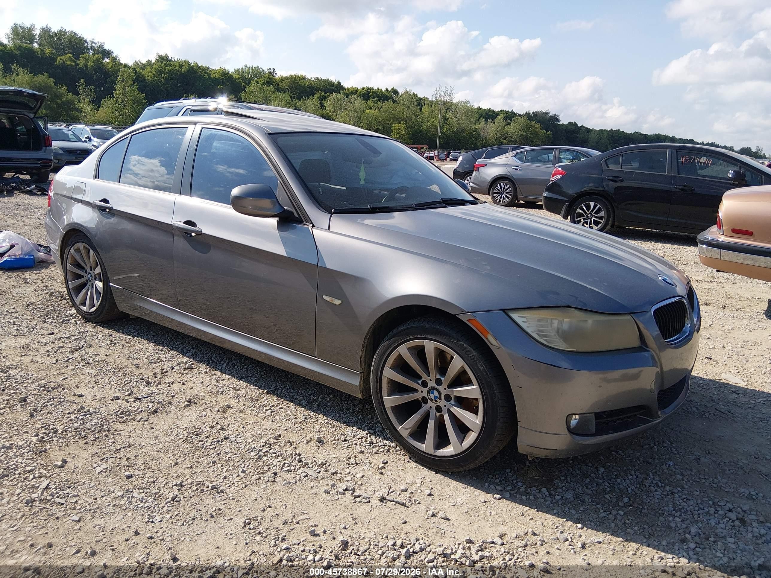 2011 Bmw 328i Gray vin: WBAPH7C51BE676466