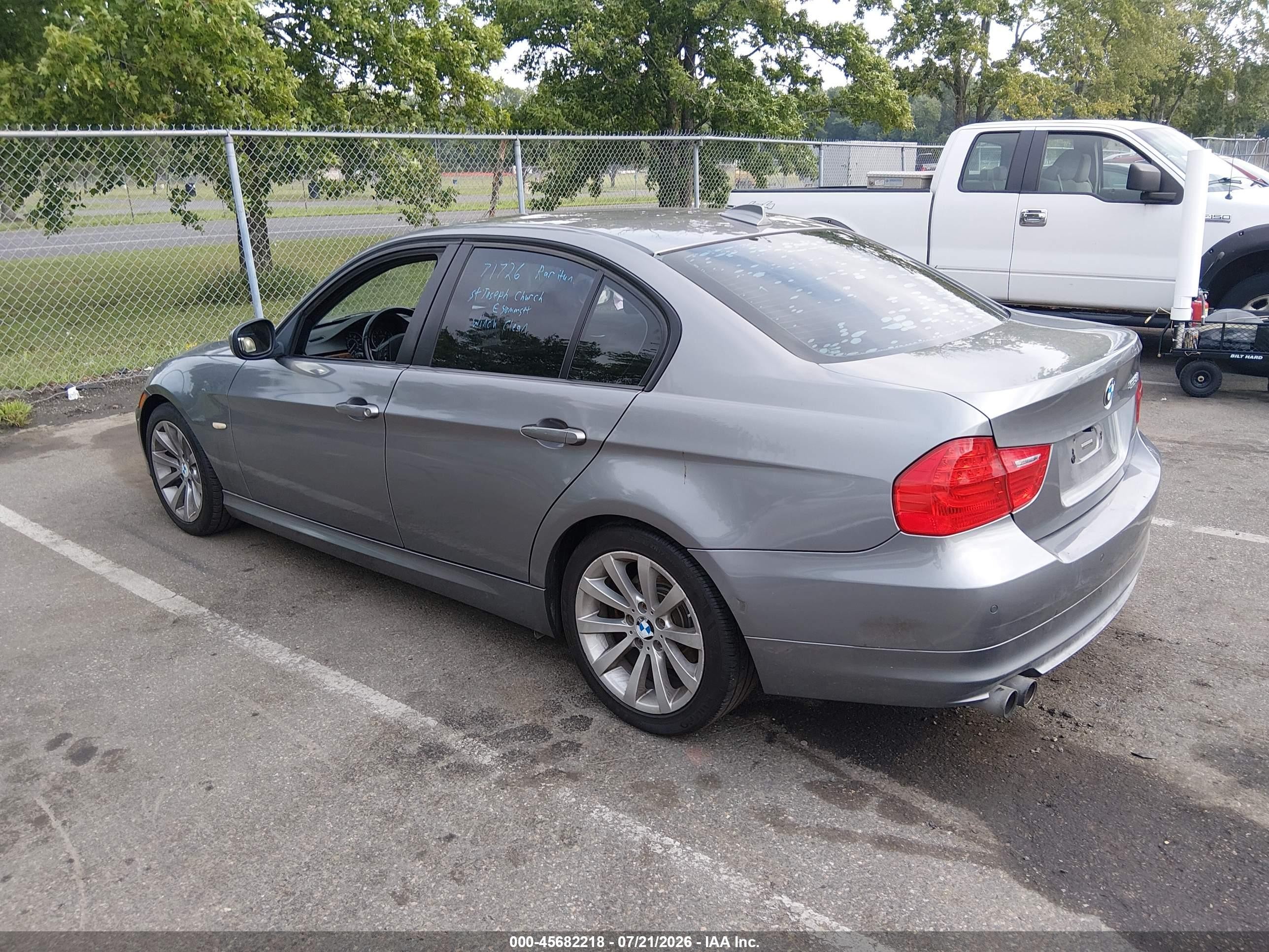 2011 Bmw 328i   Gray vin: WBAPH7C51BE679495