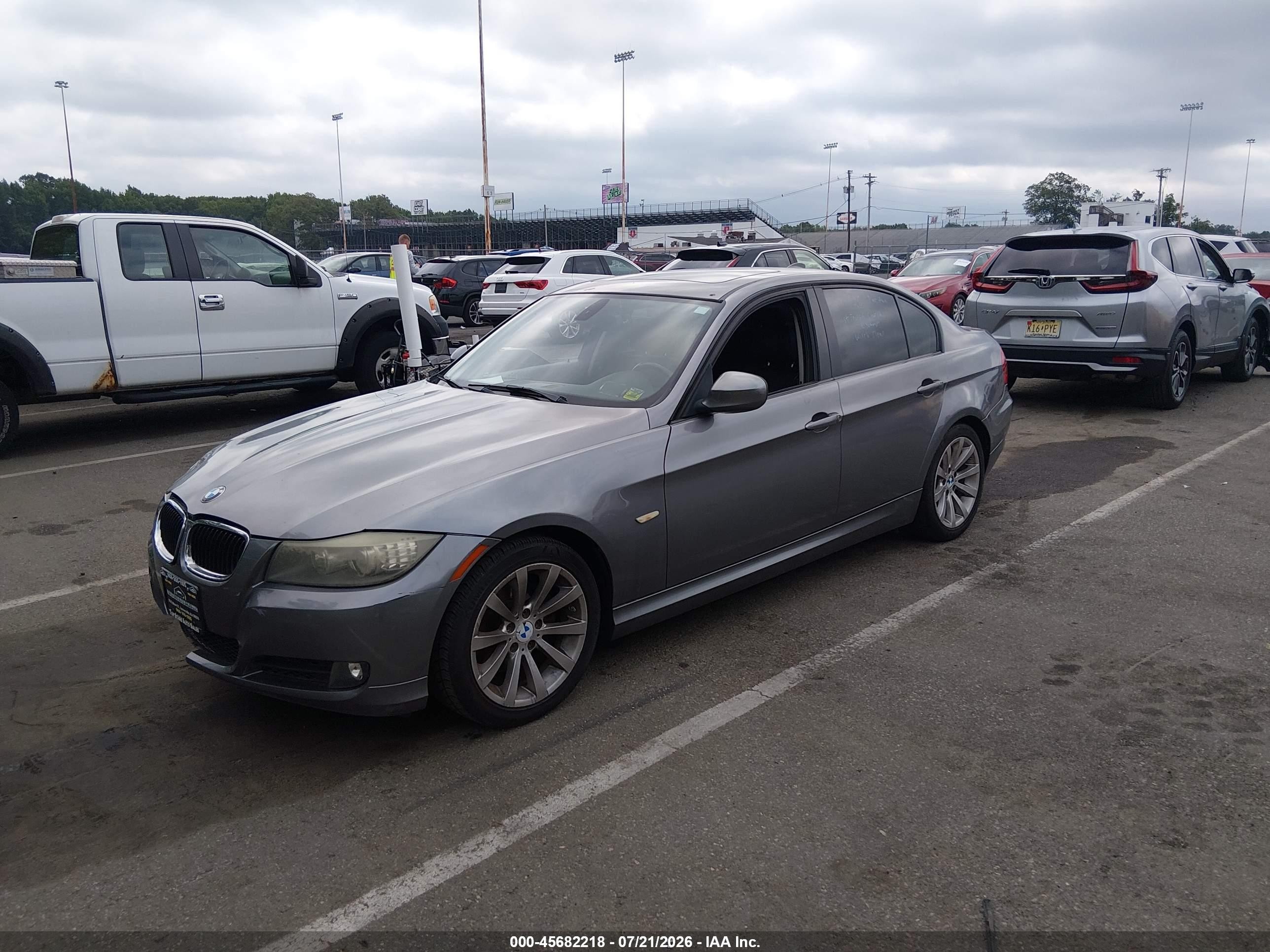 2011 Bmw 328i   Gray vin: WBAPH7C51BE679495
